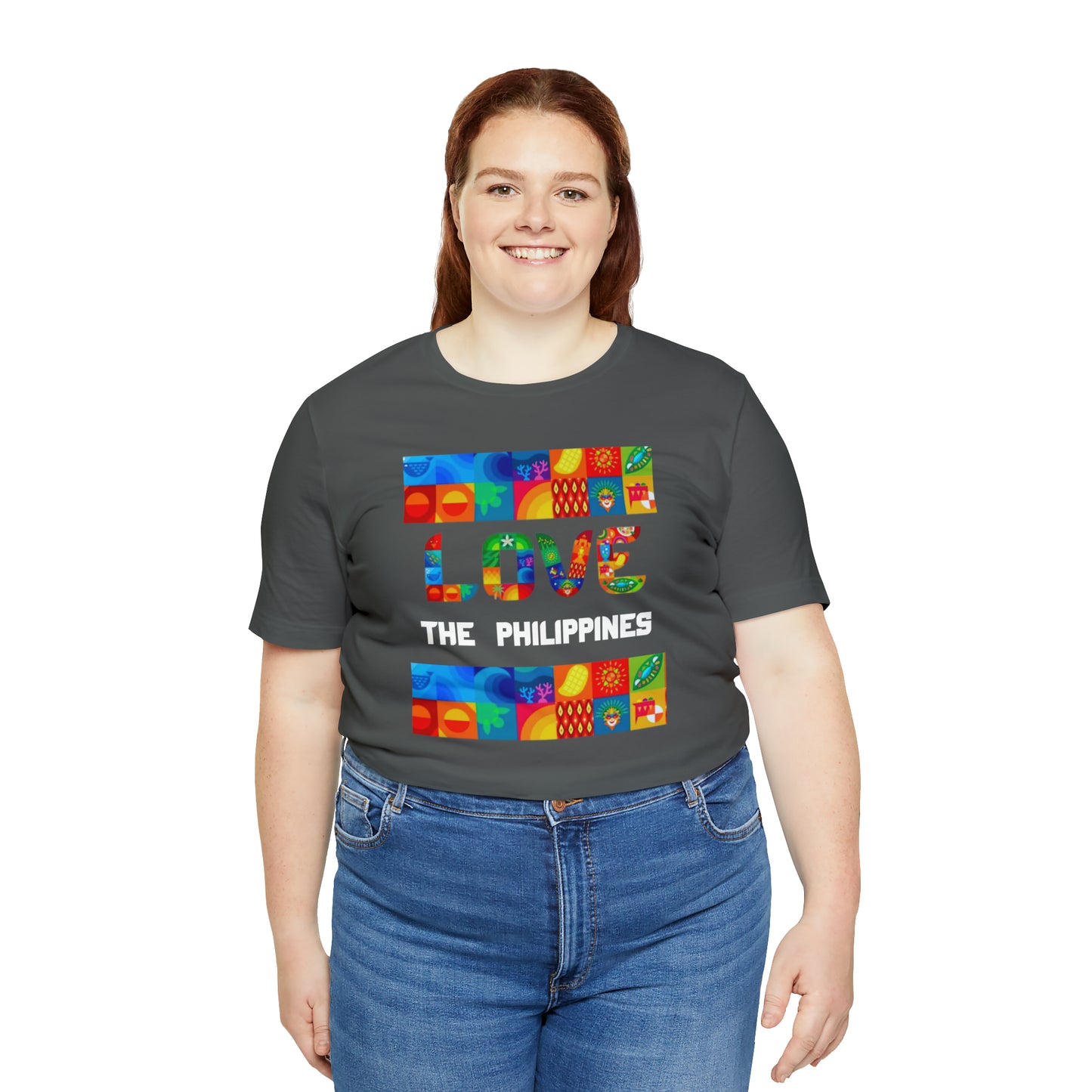 Love the Philippines Shirt , Filipino Shirt, Pinoy Shirt, Philippine Apparel