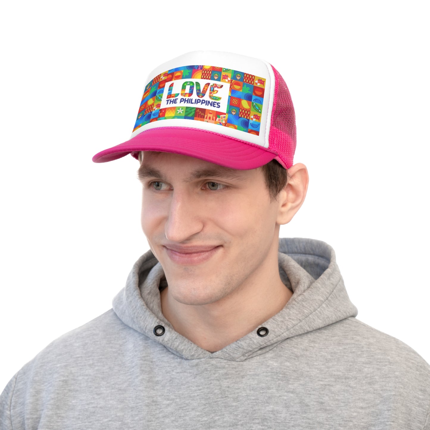 Philippines Filipino " Love The Philippines "Trucker Caps | Love the Philippines Hat