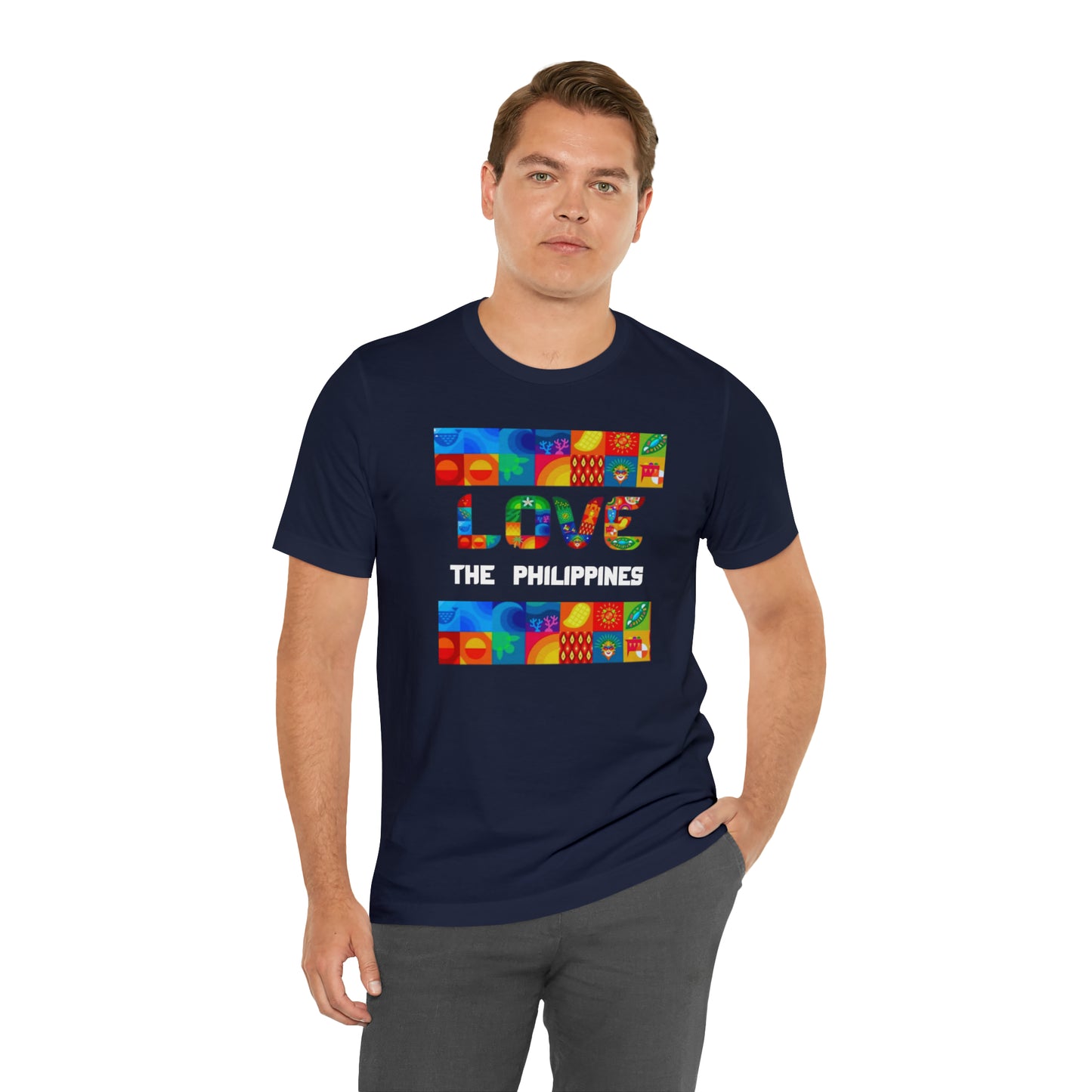 Love the Philippines Shirt , Filipino Shirt, Pinoy Shirt, Philippine Apparel