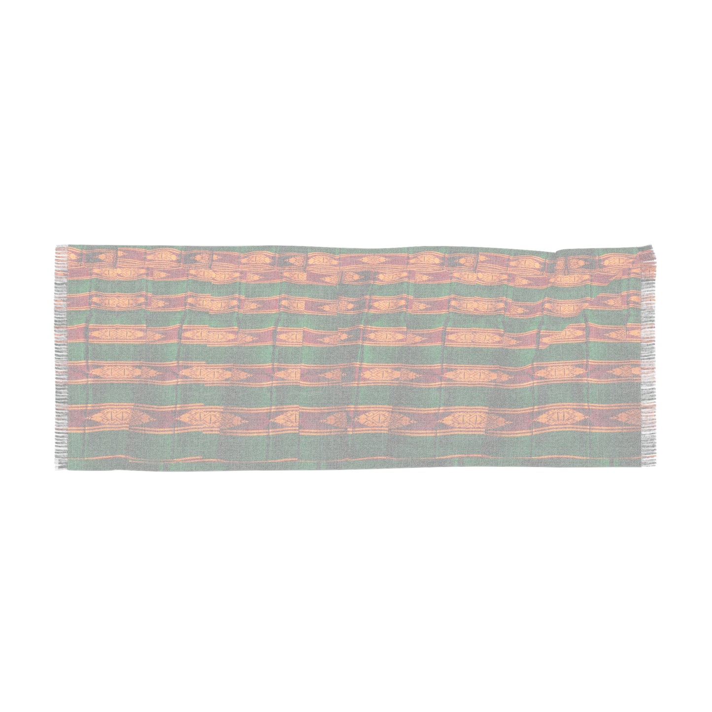 Philippines Filipino Batik Inspired Light Scarf | Midnanao batik Crisply PRINTED light scarf