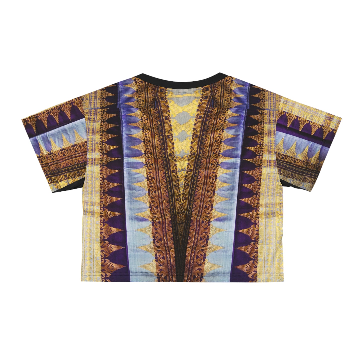 Philippines Filipino Mindanao batik Inspired Crop top tee for ladies.