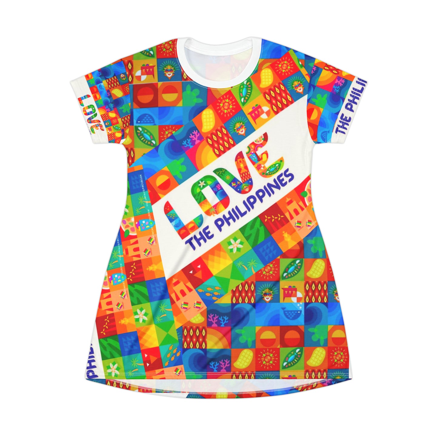 Philippines Filipino Love the Philippines Dress Shirt Crisply PRINTED