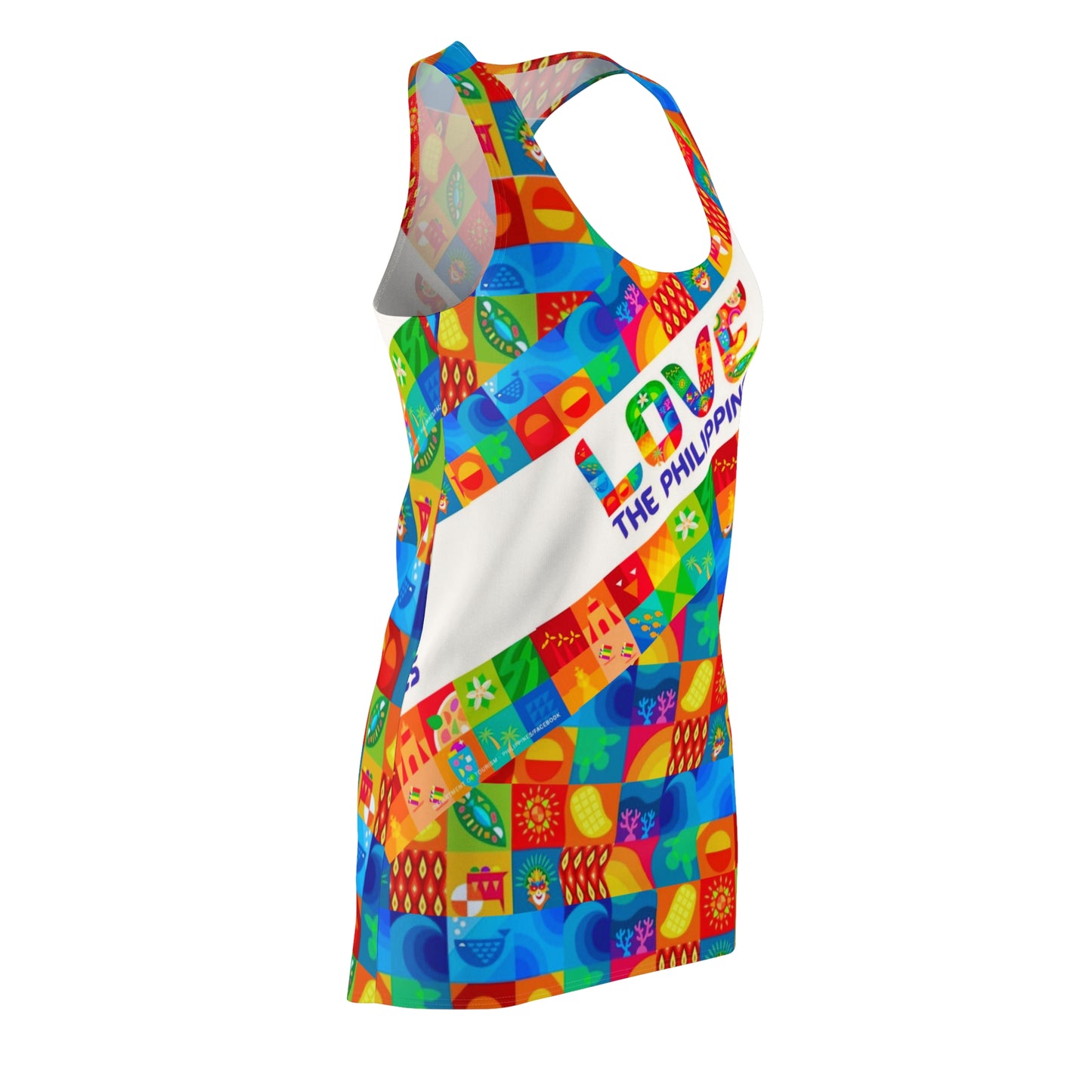 Philippines Filipino Love Philippines Racerback Dress | Multi Cultural dress | Philippine events Day Attire