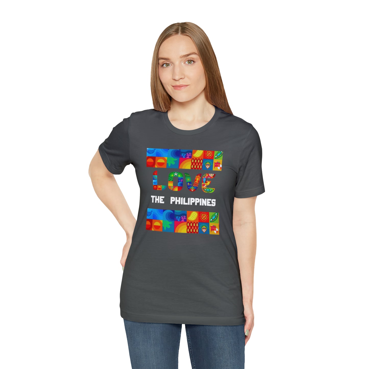 Love the Philippines Shirt , Filipino Shirt, Pinoy Shirt, Philippine Apparel