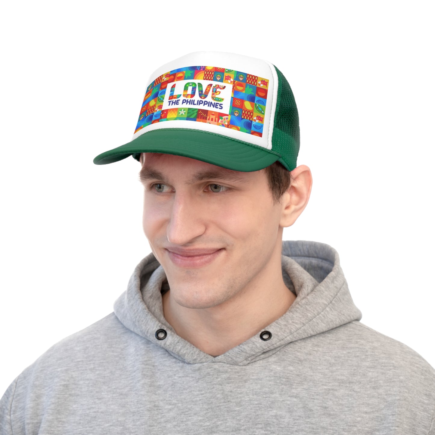 Philippines Filipino " Love The Philippines "Trucker Caps | Love the Philippines Hat