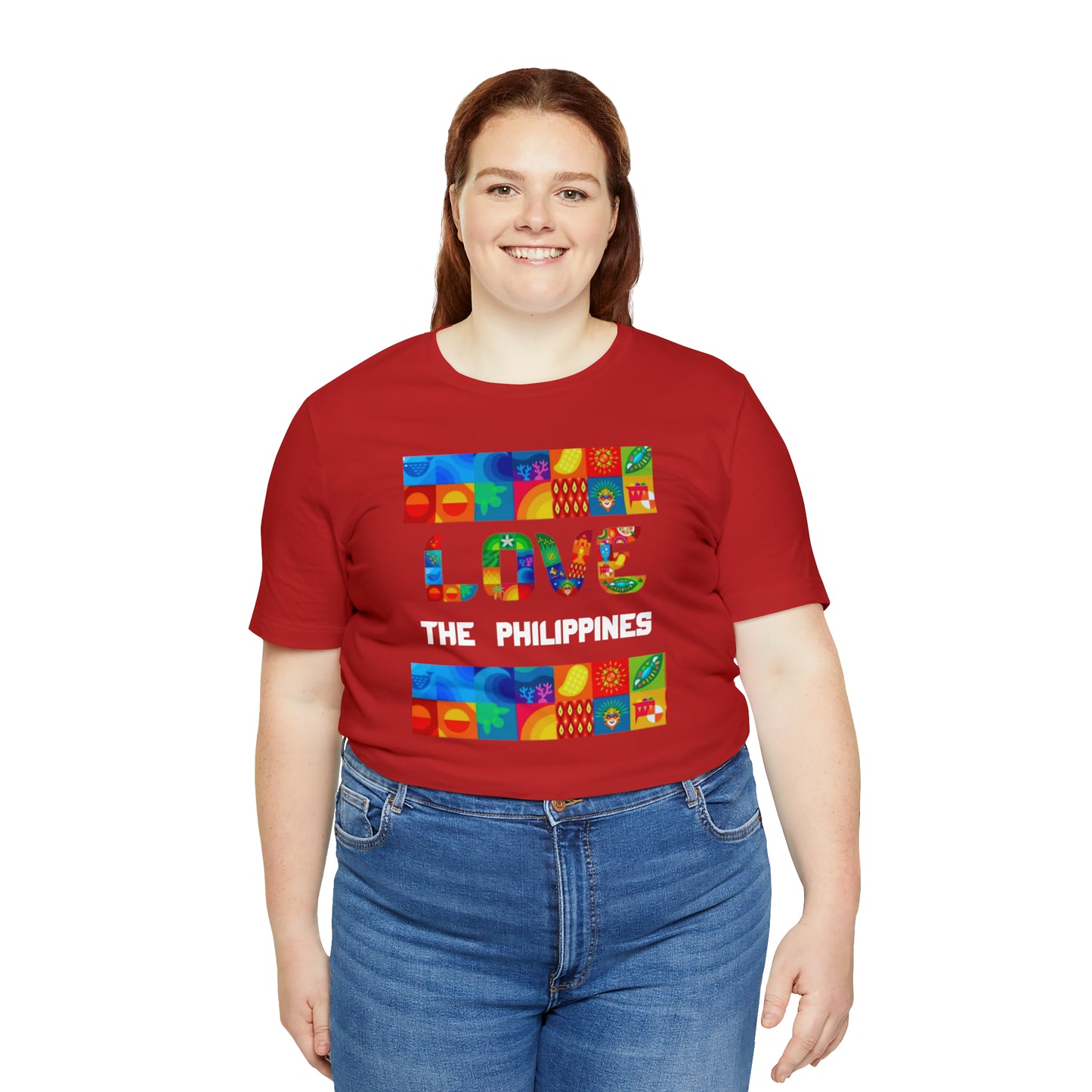 Love the Philippines Shirt , Filipino Shirt, Pinoy Shirt, Philippine Apparel