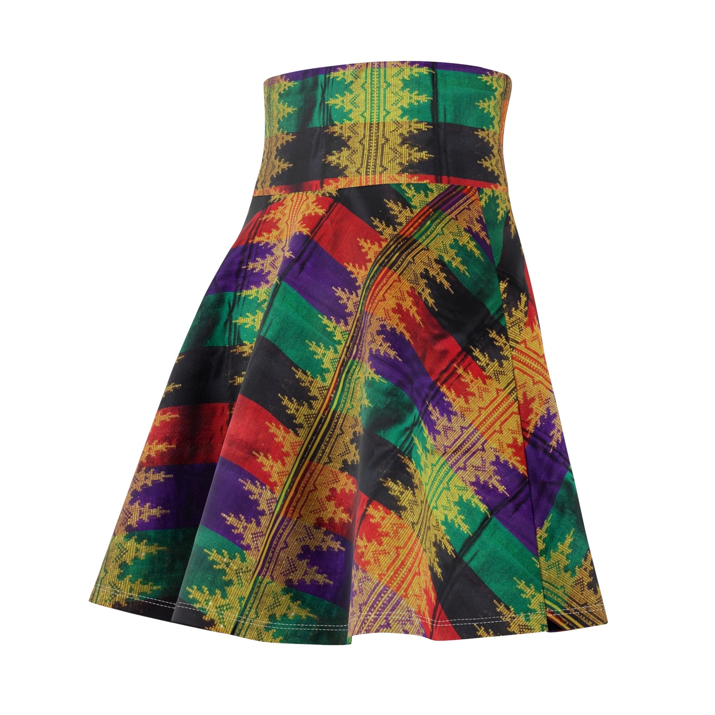 Philippines Filipino Crisply PRINTED Batik Inspired Skater Skirt | Muliti cultural Philippine Filipino Attire | Independence Day Attire