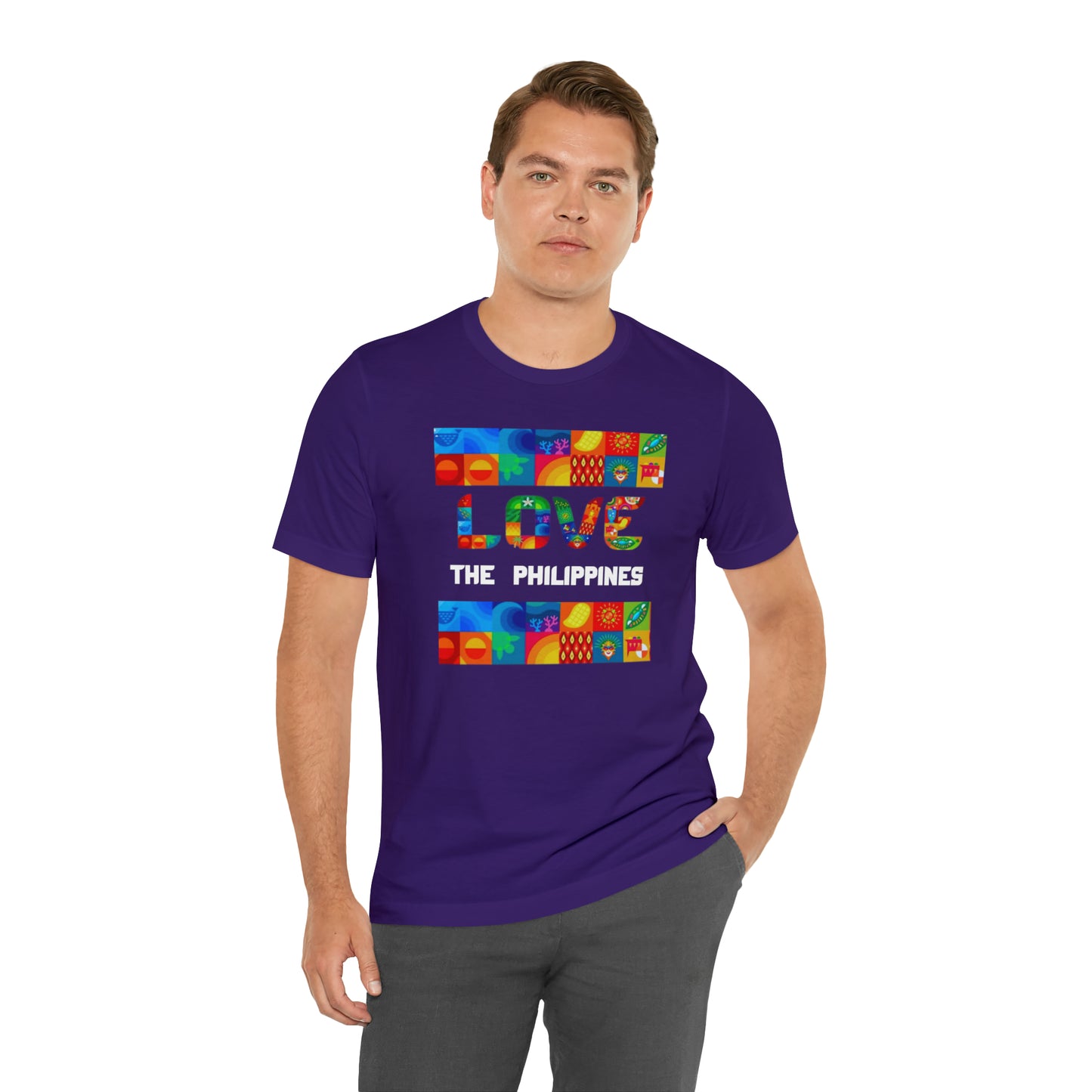 Love the Philippines Shirt , Filipino Shirt, Pinoy Shirt, Philippine Apparel