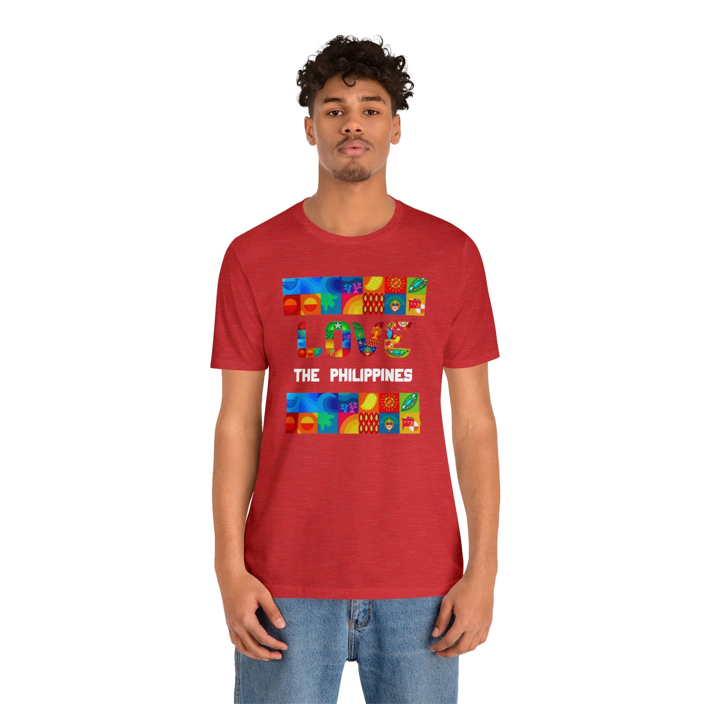 Love the Philippines Shirt , Filipino Shirt, Pinoy Shirt, Philippine Apparel