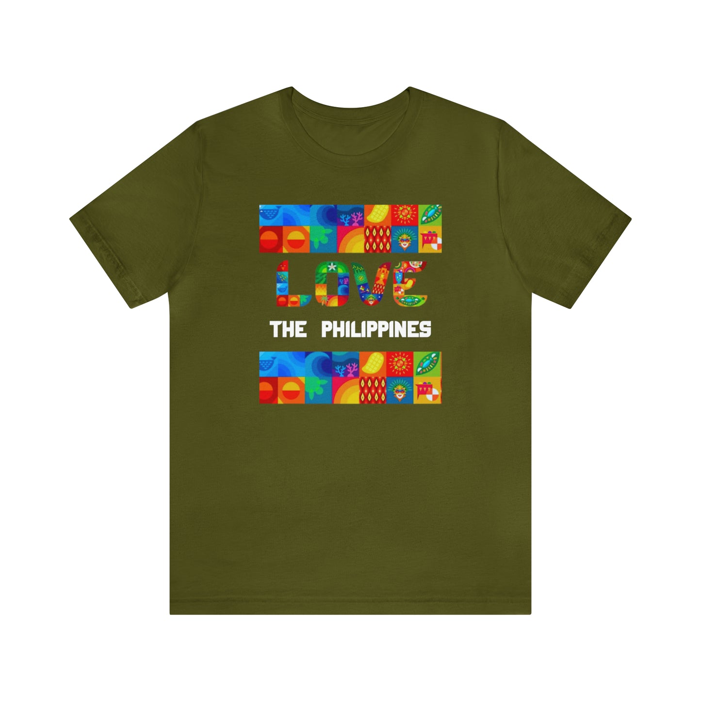 Love the Philippines Shirt , Filipino Shirt, Pinoy Shirt, Philippine Apparel