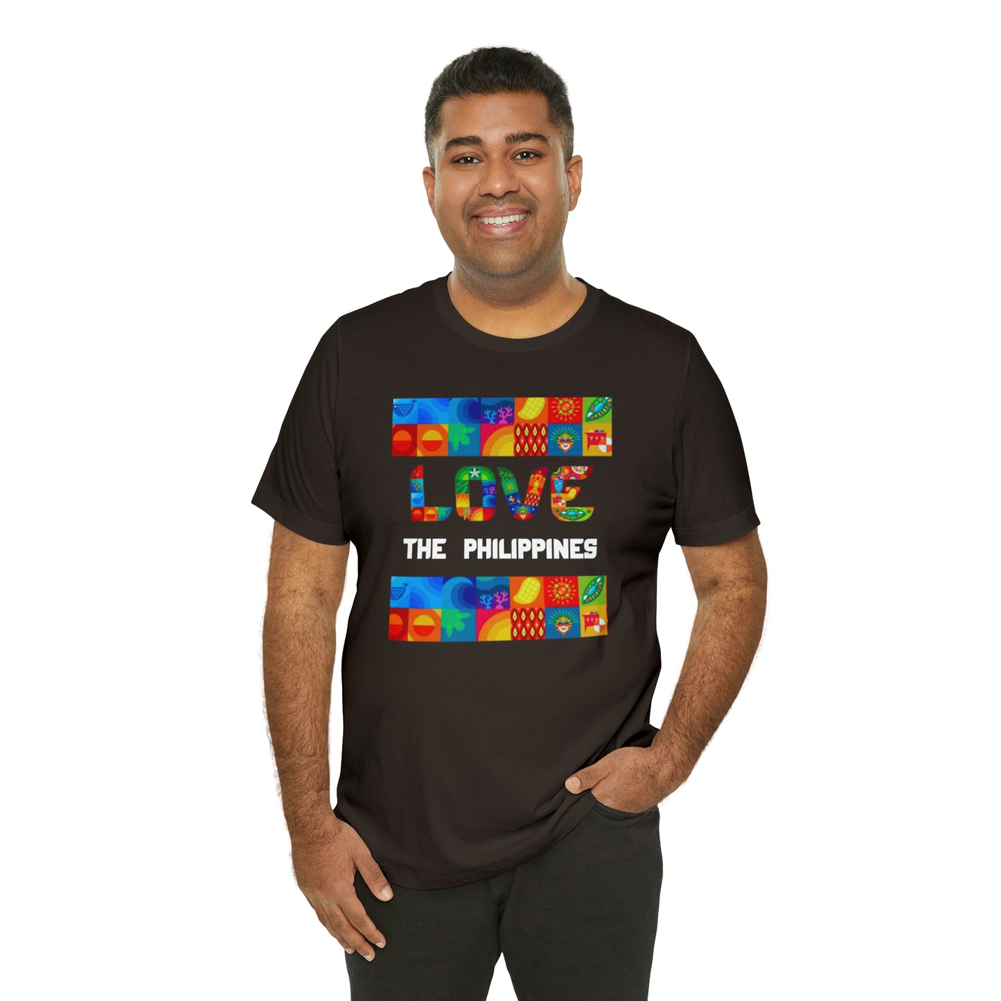 Love the Philippines Shirt , Filipino Shirt, Pinoy Shirt, Philippine Apparel