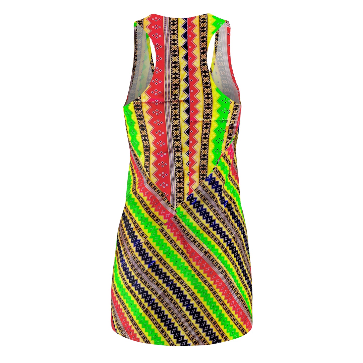 PHilippines Filipino Batik inspired Summer Dress | Filipino Women's Cut & Sew Racerback Dress | Crisply Printed