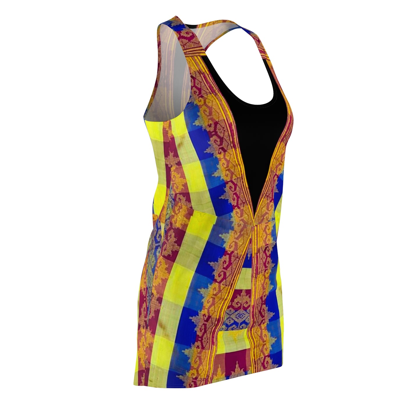 Philippines Batik Inspired Multi Colored Racerback Dress | Multi Cultural dress | Phil Independence day Celebration Attire