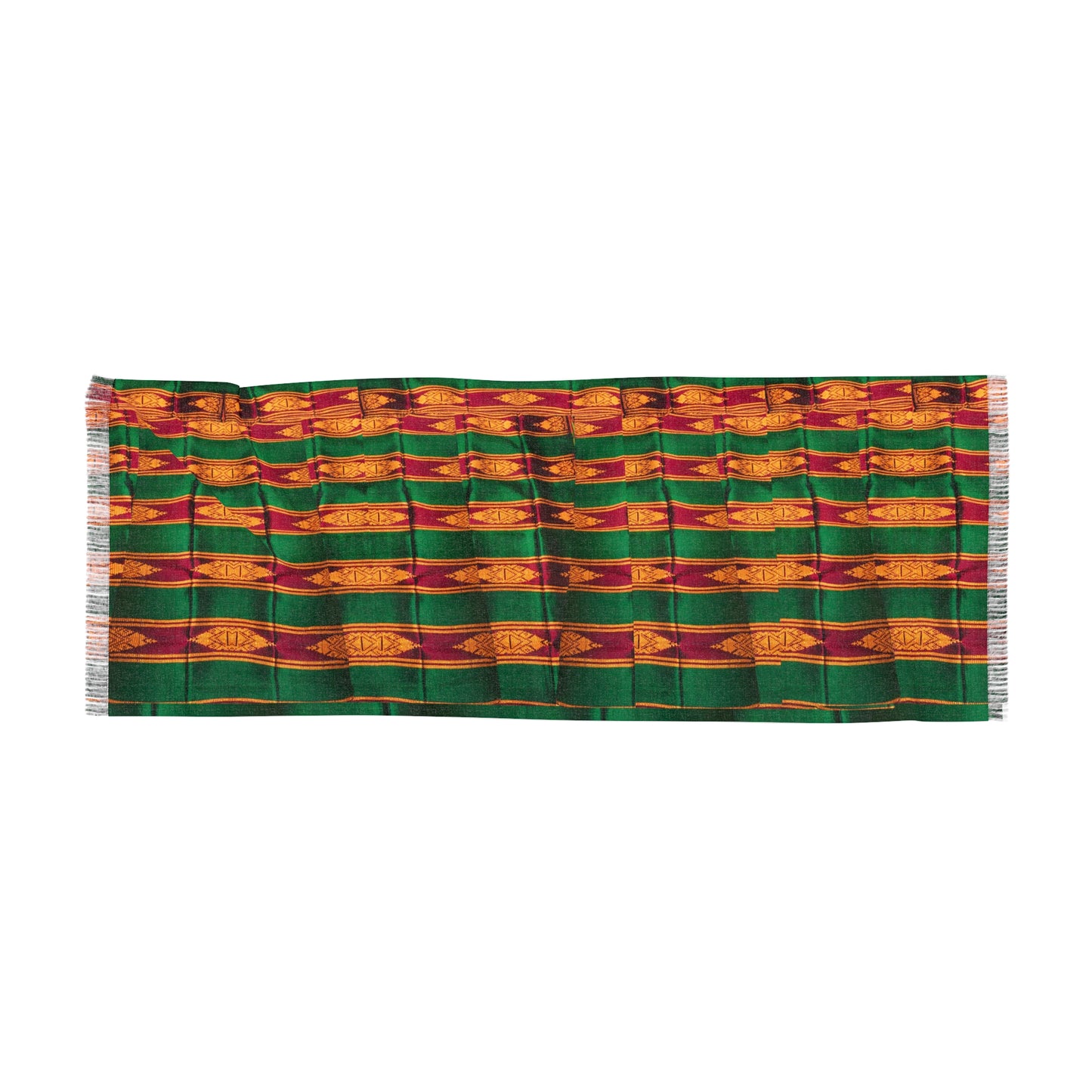 Philippines Filipino Batik Inspired Light Scarf | Midnanao batik Crisply PRINTED light scarf