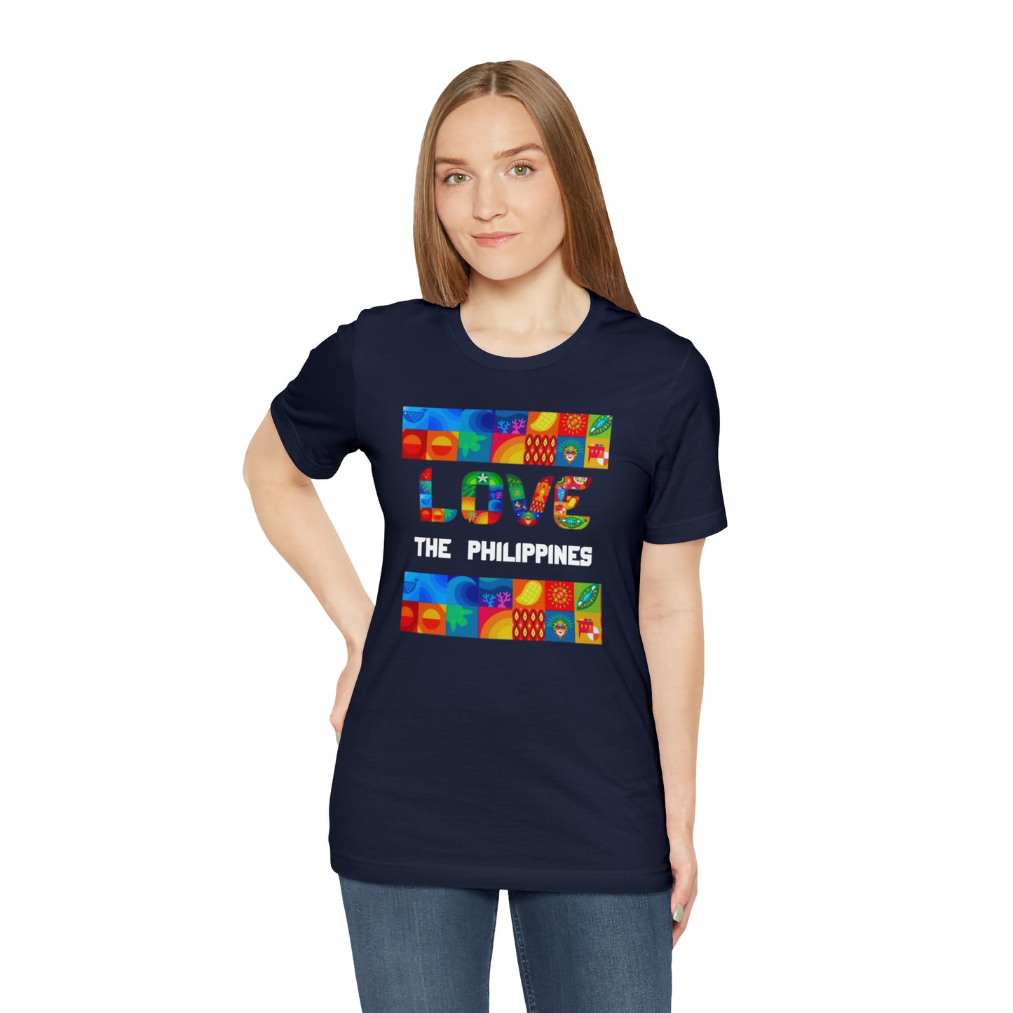Love the Philippines Shirt , Filipino Shirt, Pinoy Shirt, Philippine Apparel