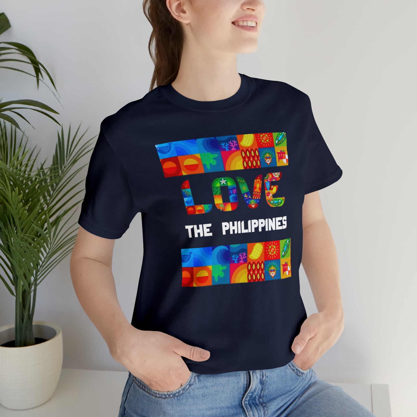 Love the Philippines Shirt , Filipino Shirt, Pinoy Shirt, Philippine Apparel
