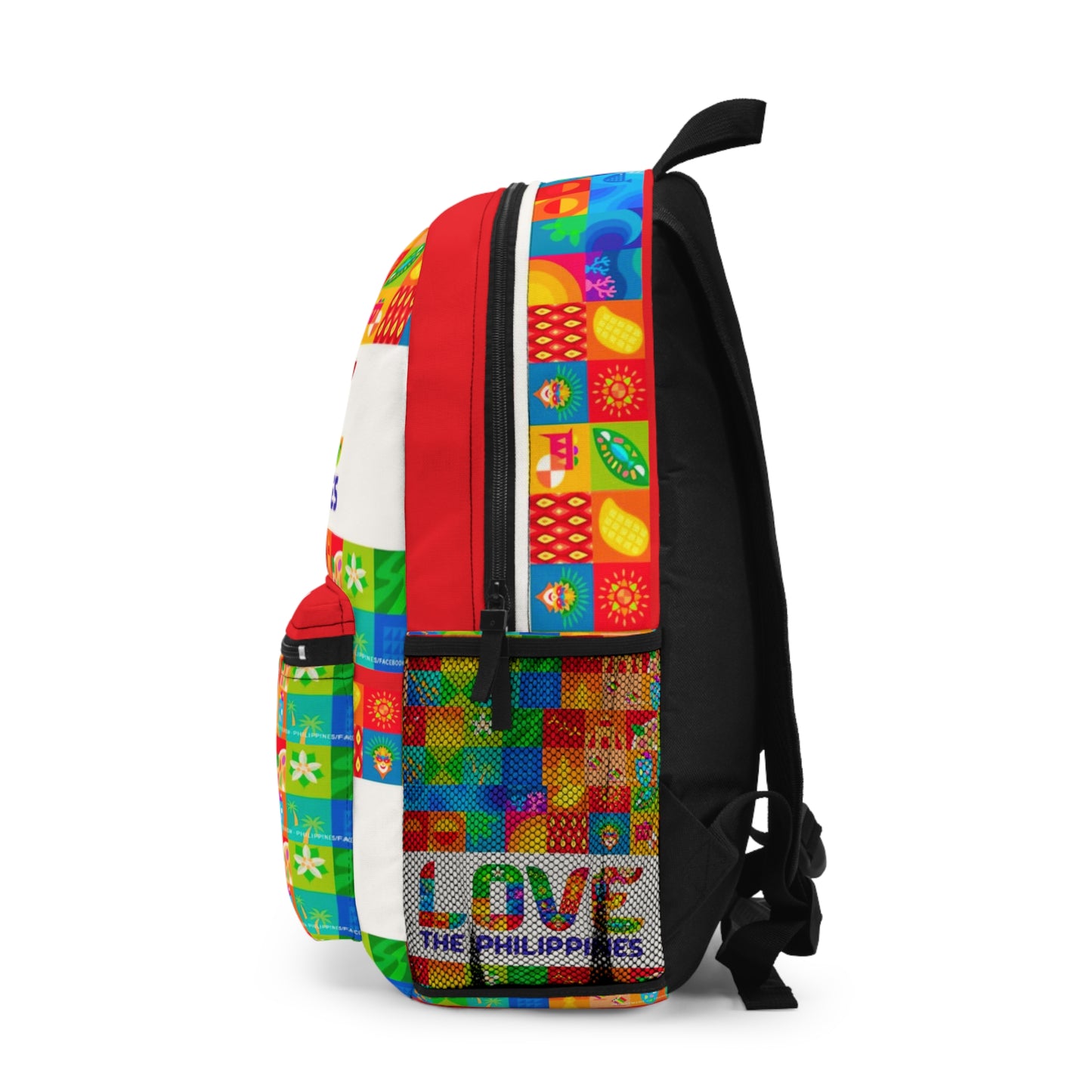 Personalized Philippine Map Backpack | Filipino Map Bag | Crisply Printed Durable backpack |