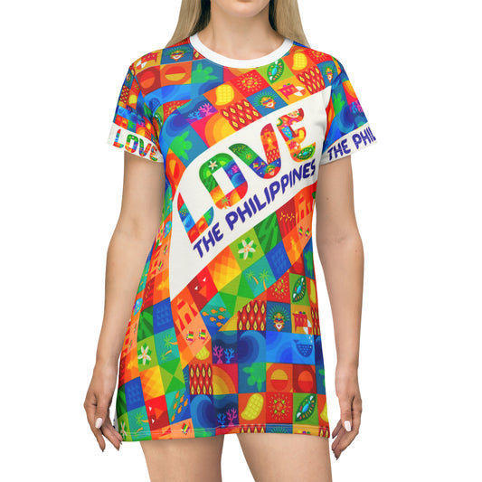 Philippines Filipino Love the Philippines Dress Shirt Crisply PRINTED