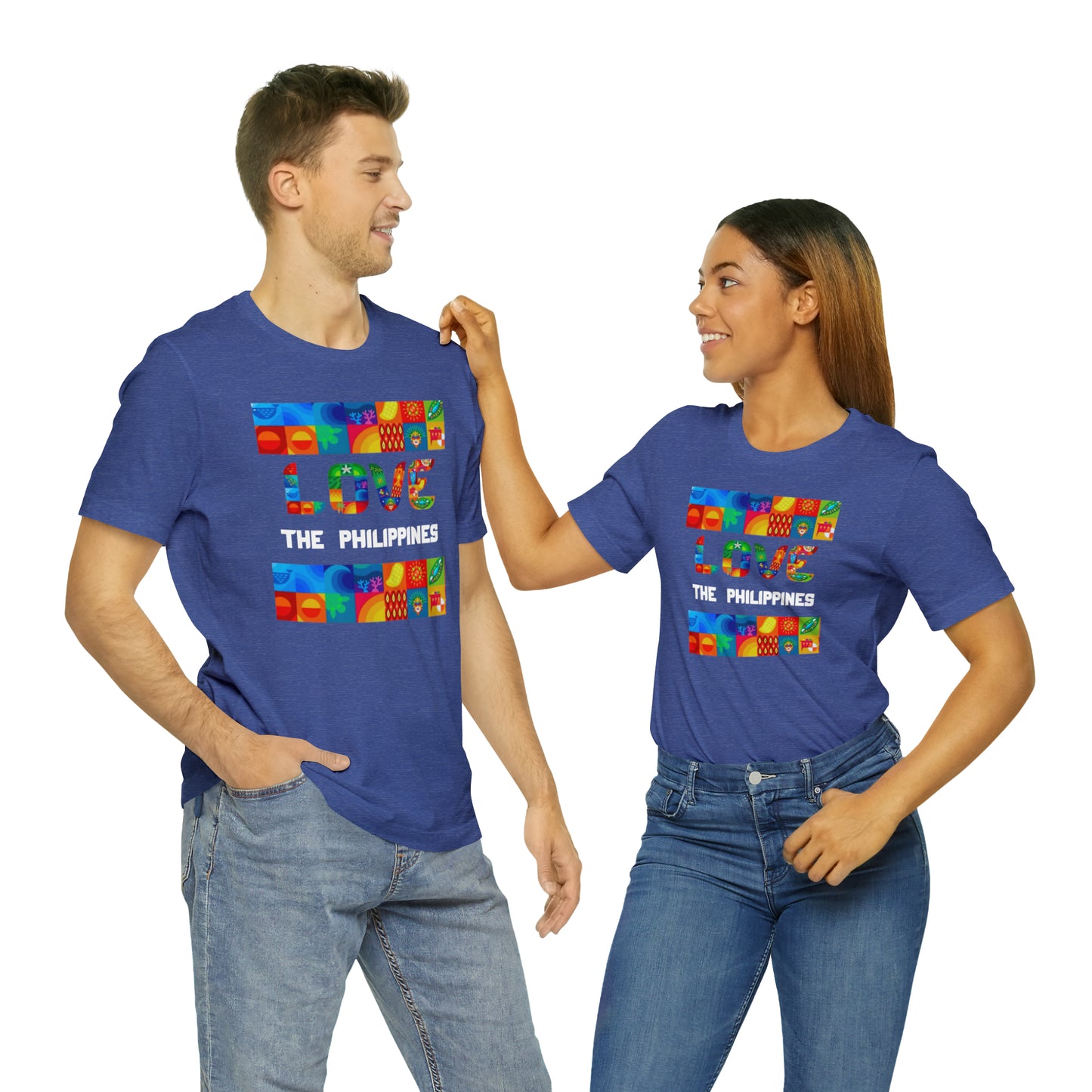 Love the Philippines Shirt , Filipino Shirt, Pinoy Shirt, Philippine Apparel
