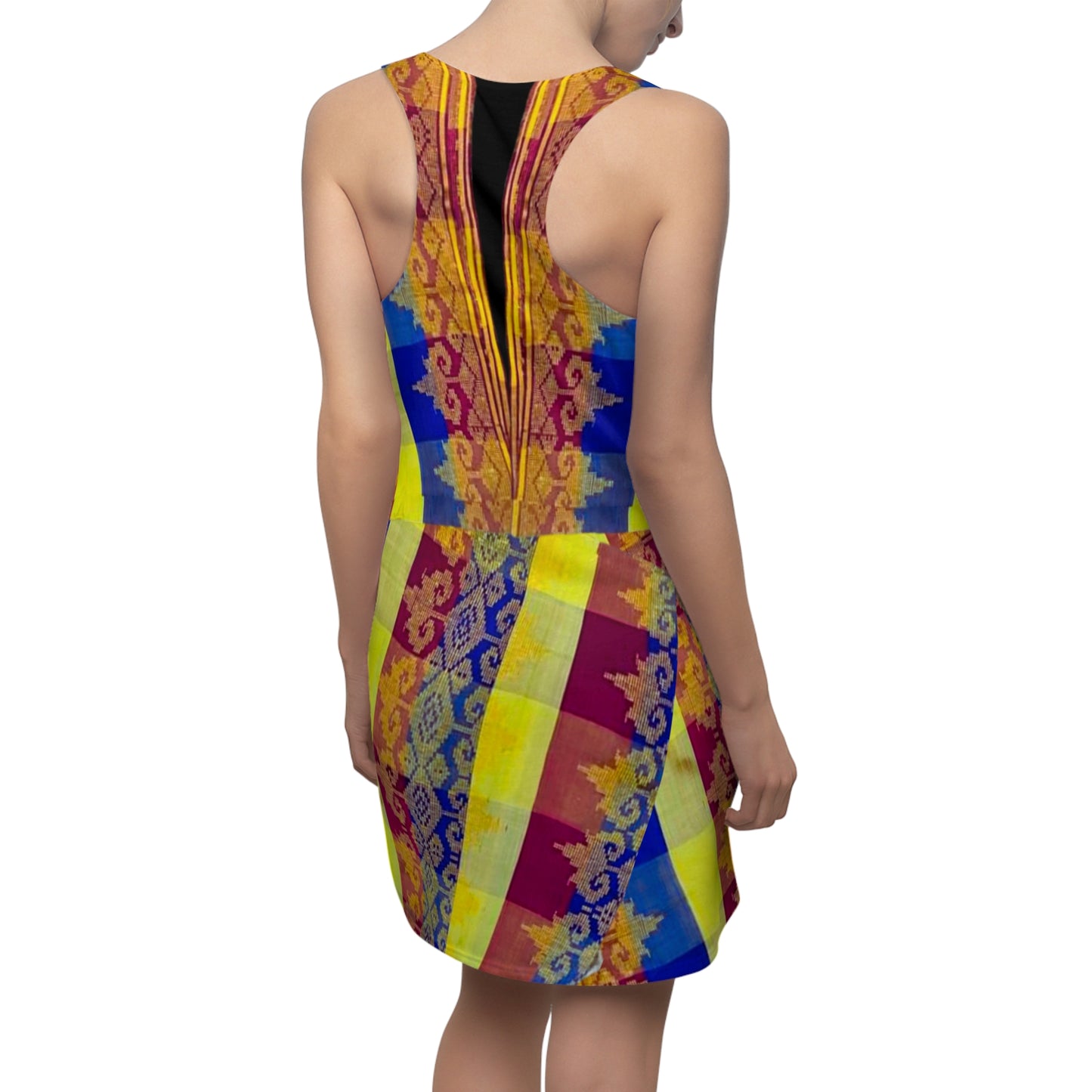 Philippines Batik Inspired Multi Colored Racerback Dress | Multi Cultural dress | Phil Independence day Celebration Attire