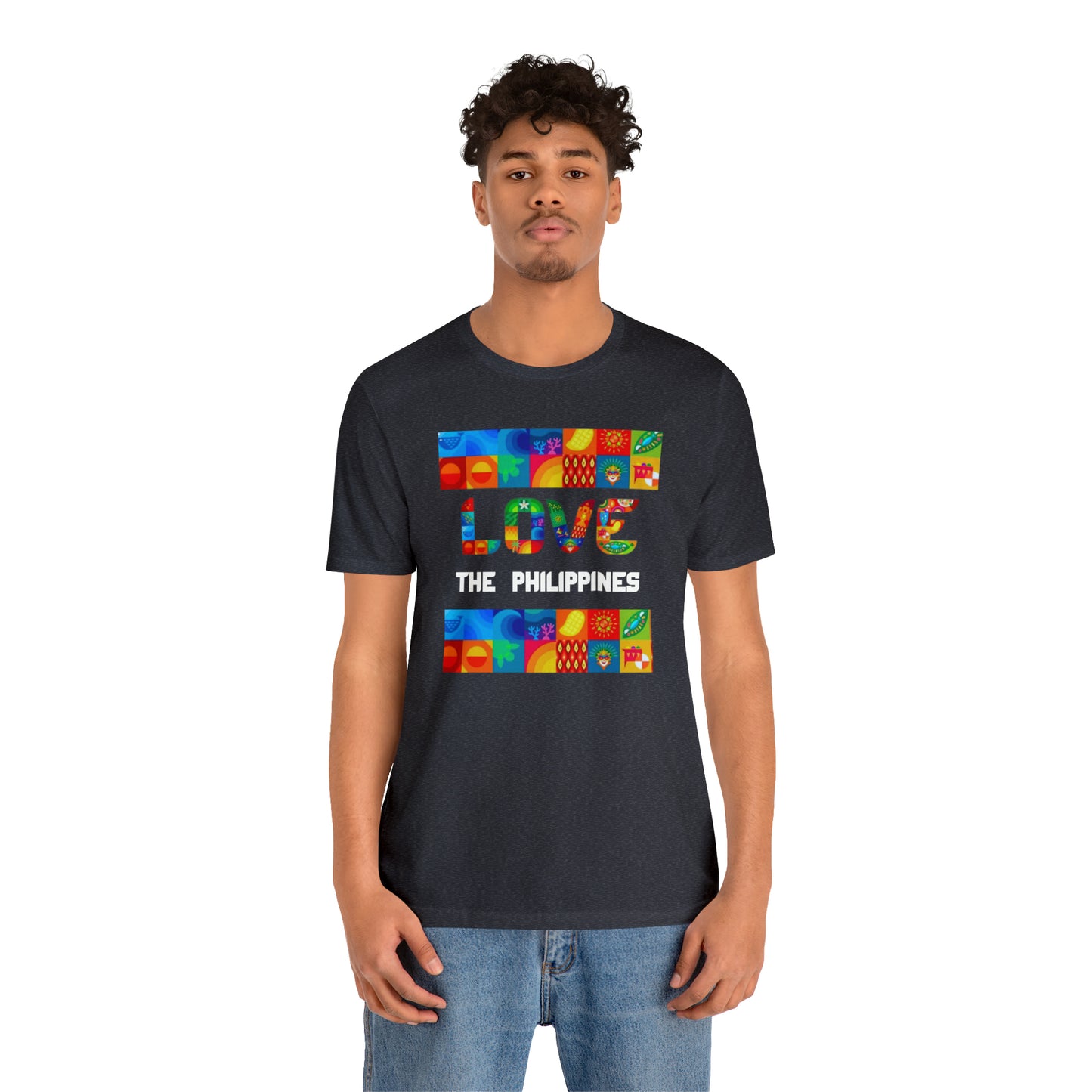 Love the Philippines Shirt , Filipino Shirt, Pinoy Shirt, Philippine Apparel