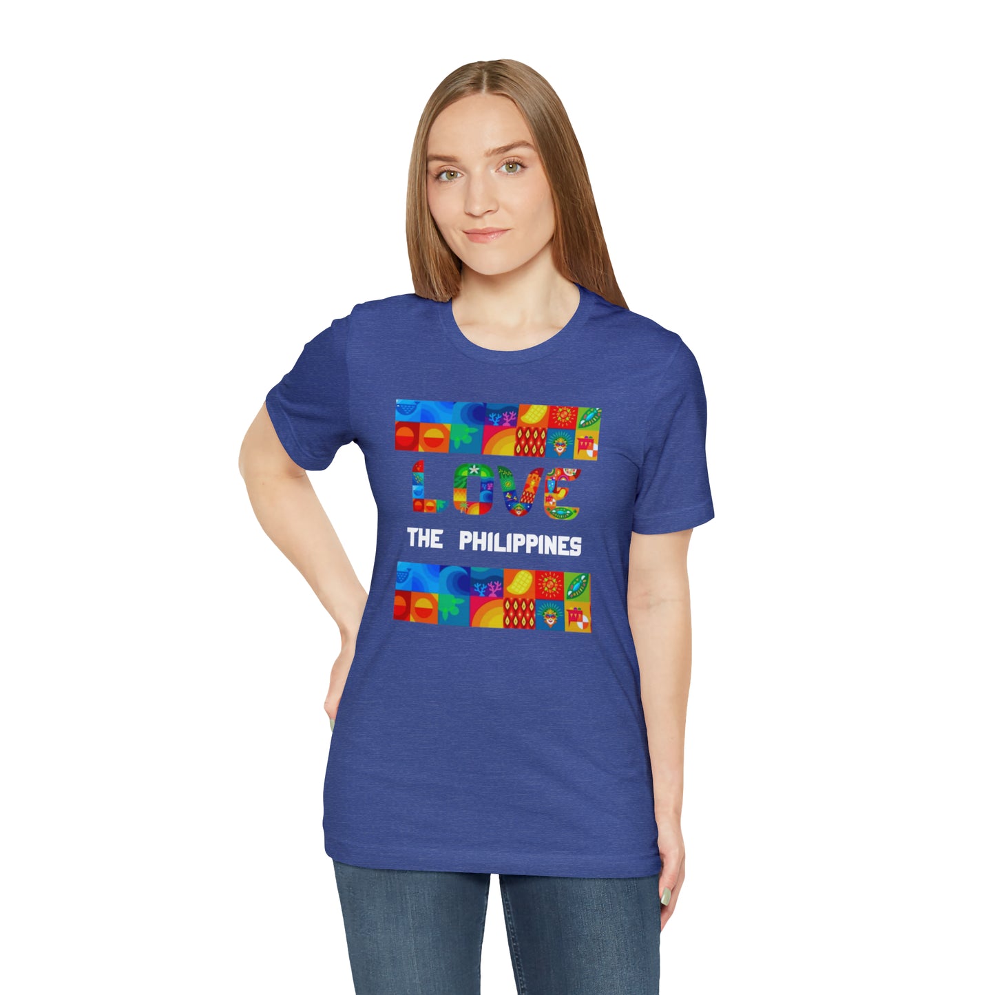 Love the Philippines Shirt , Filipino Shirt, Pinoy Shirt, Philippine Apparel