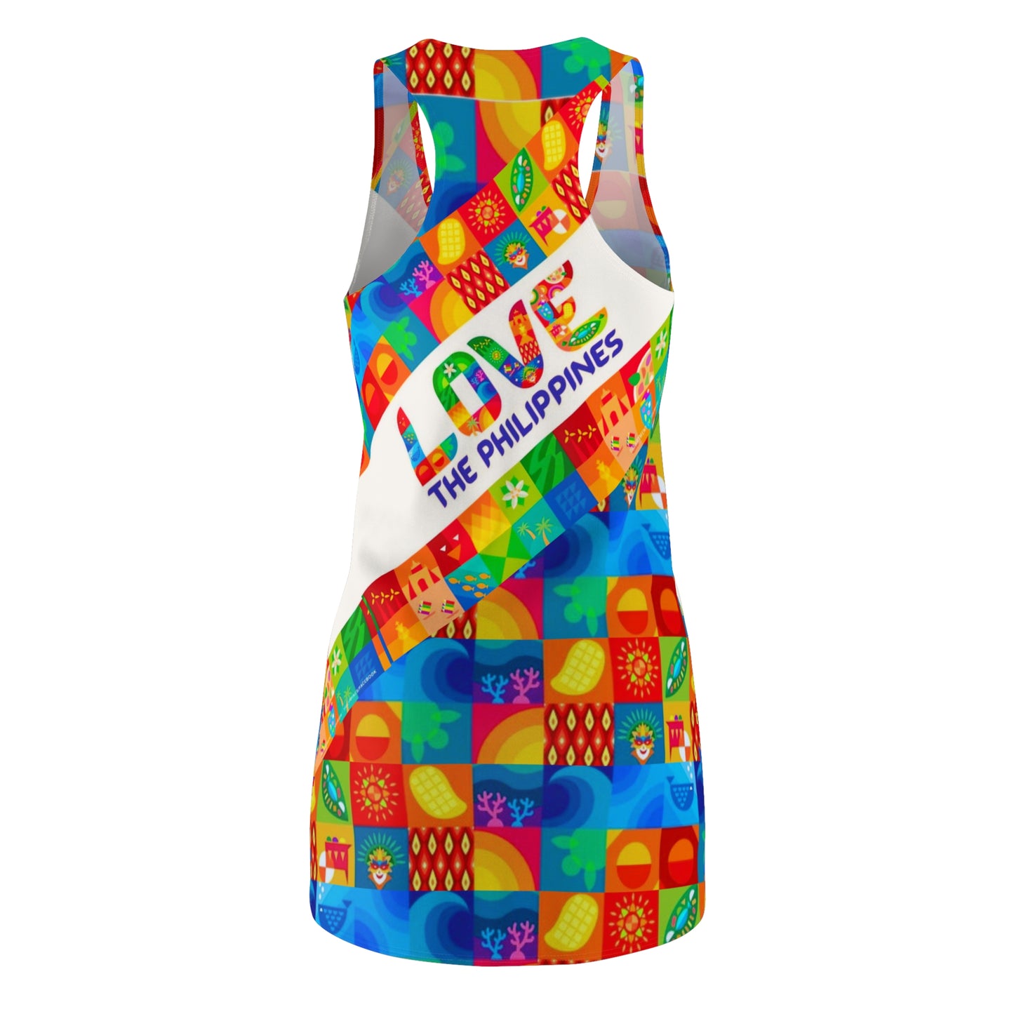 Philippines Filipino Love Philippines Racerback Dress | Multi Cultural dress | Philippine events Day Attire