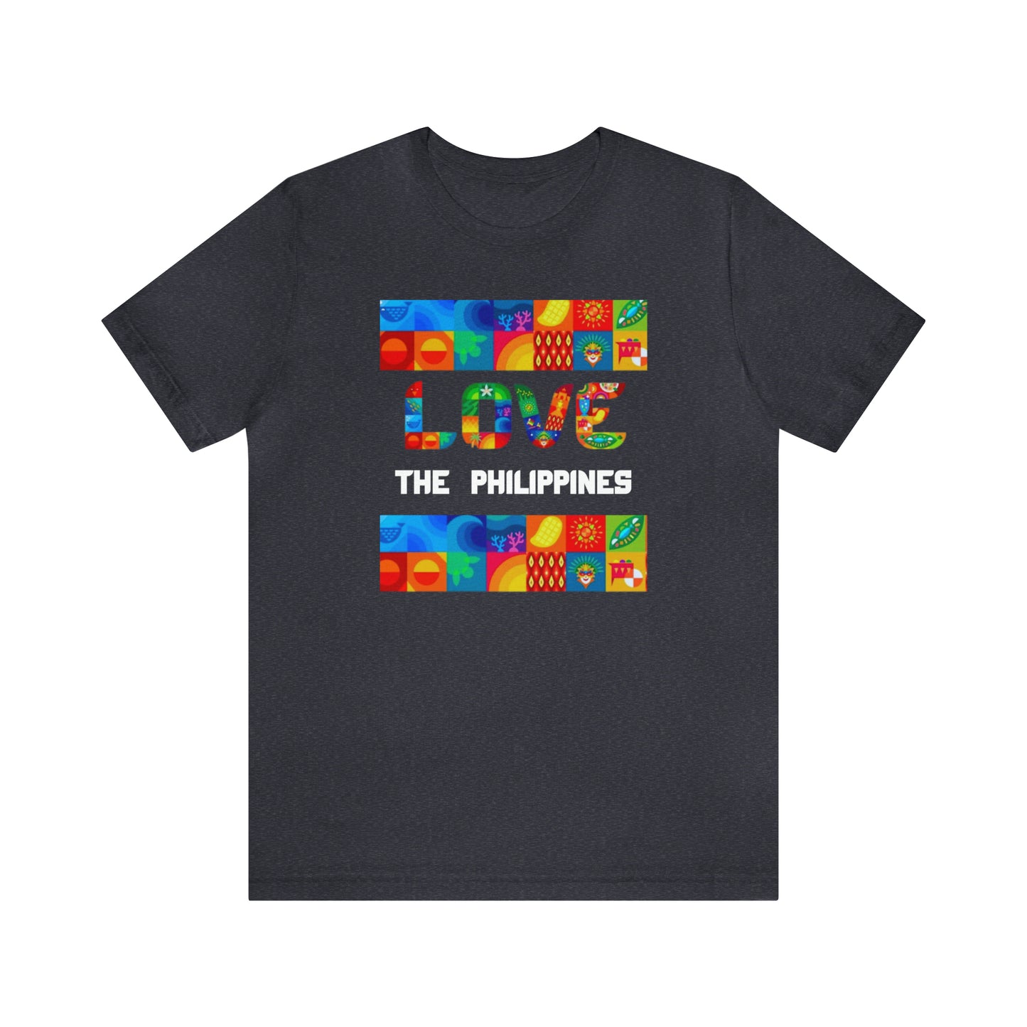 Love the Philippines Shirt , Filipino Shirt, Pinoy Shirt, Philippine Apparel
