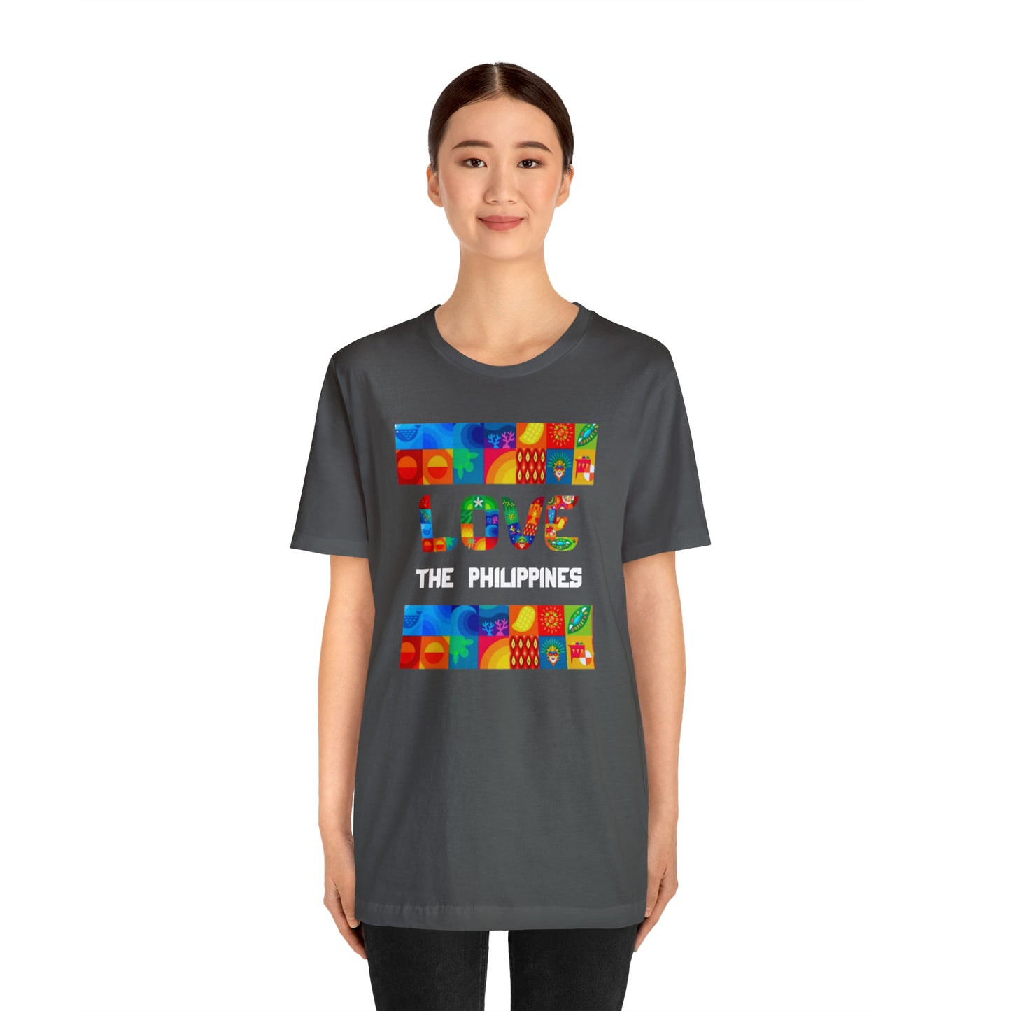 Love the Philippines Shirt , Filipino Shirt, Pinoy Shirt, Philippine Apparel