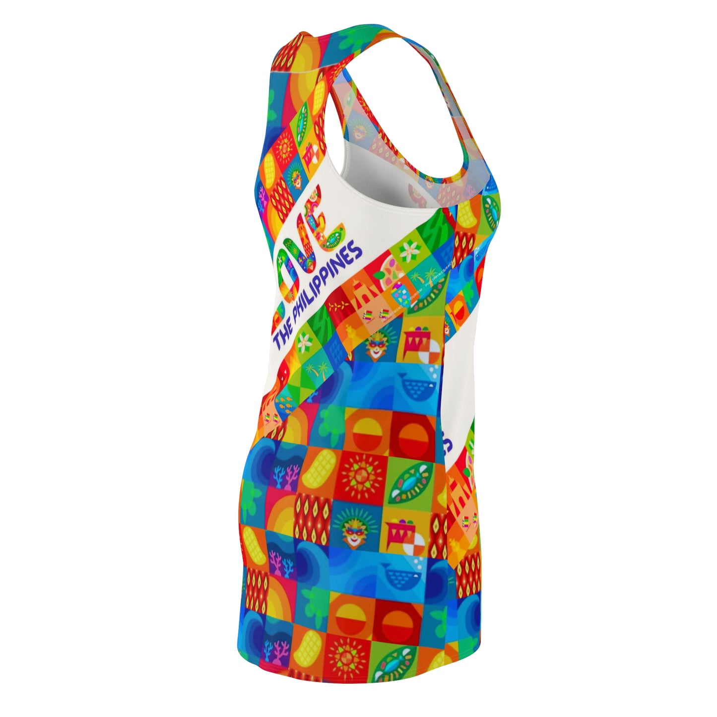 Philippines Filipino Love Philippines Racerback Dress | Multi Cultural dress | Philippine events Day Attire