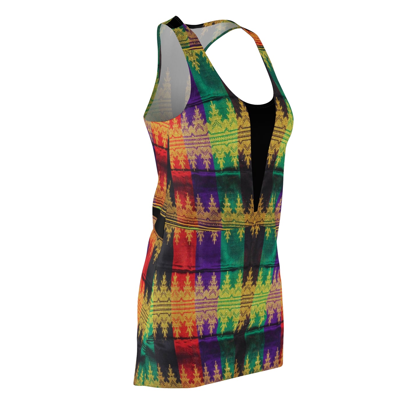 Philippines Filipino Crisply PRINTED Batik Inspired Racerback Dress | Multi Cultural dress | Philippine Independence Day Attire