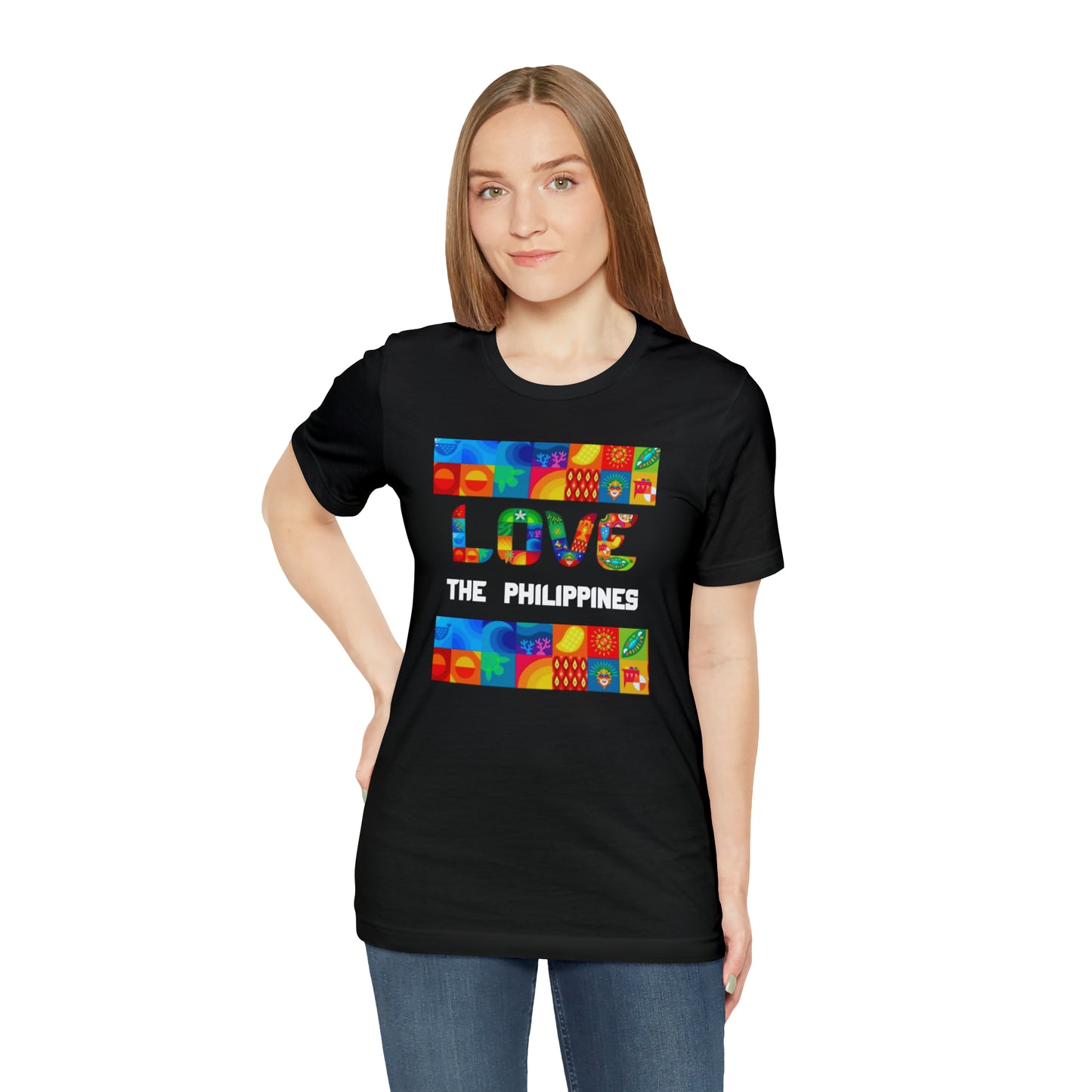 Love the Philippines Shirt , Filipino Shirt, Pinoy Shirt, Philippine Apparel
