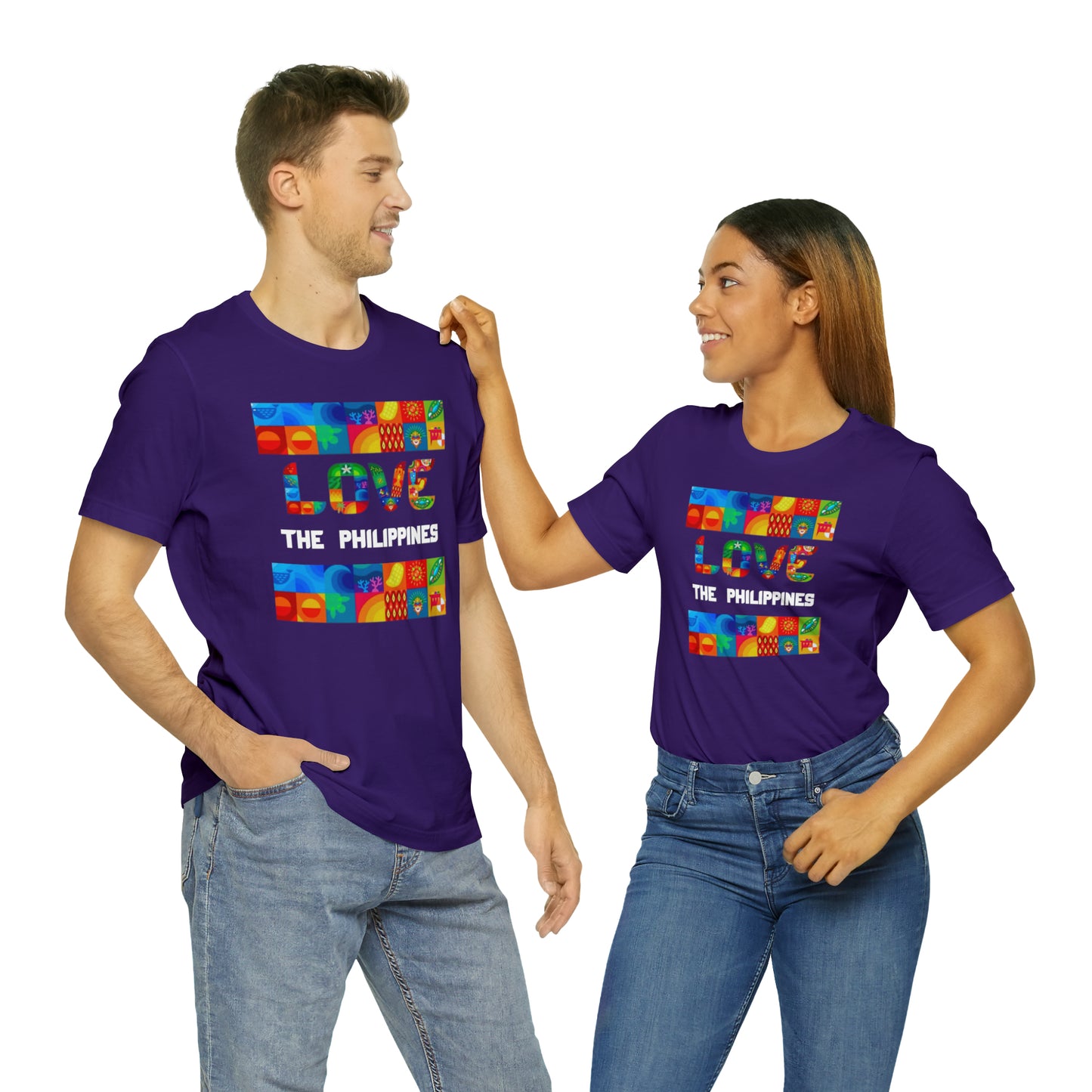 Love the Philippines Shirt , Filipino Shirt, Pinoy Shirt, Philippine Apparel