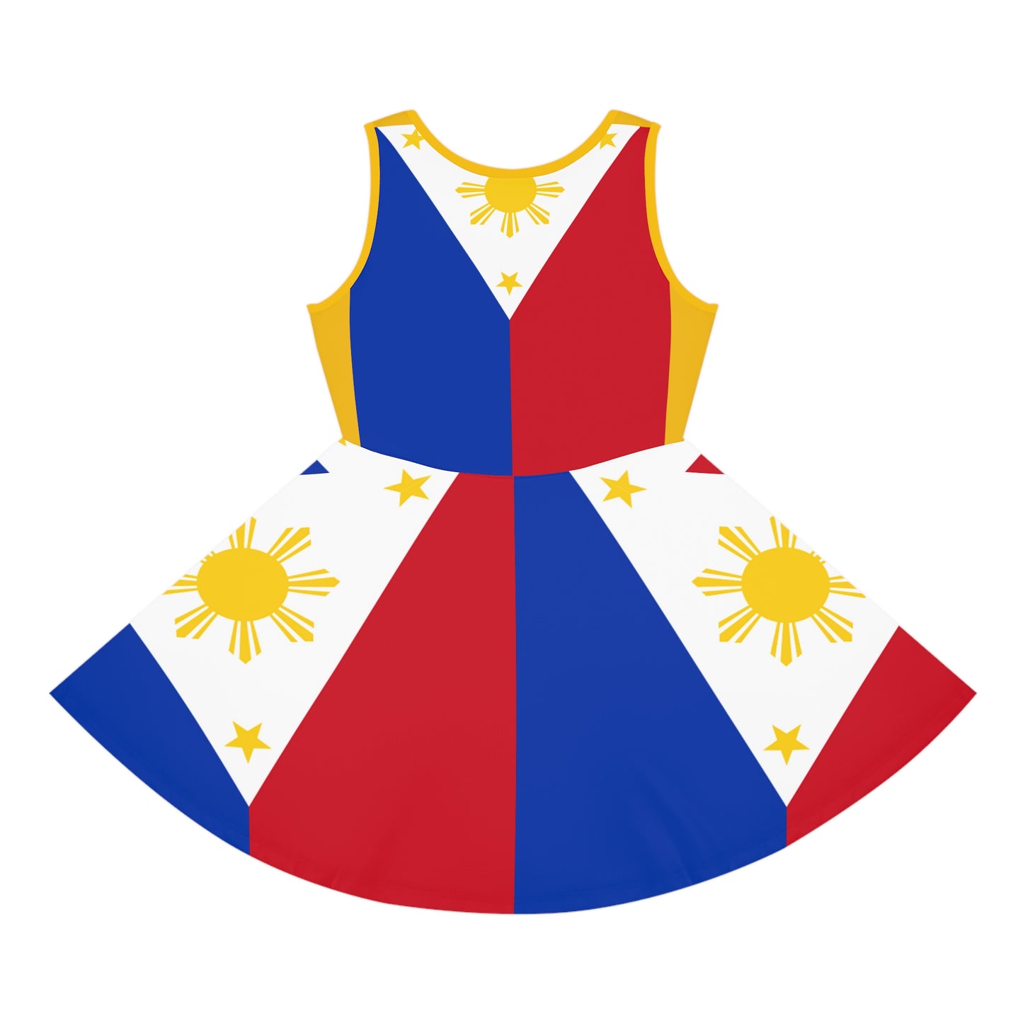 Filipino Culltural Sundress Girls Costume | Independence day celebration Kids Costume