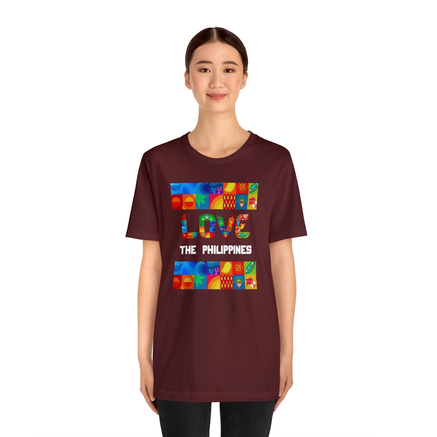 Love the Philippines Shirt , Filipino Shirt, Pinoy Shirt, Philippine Apparel