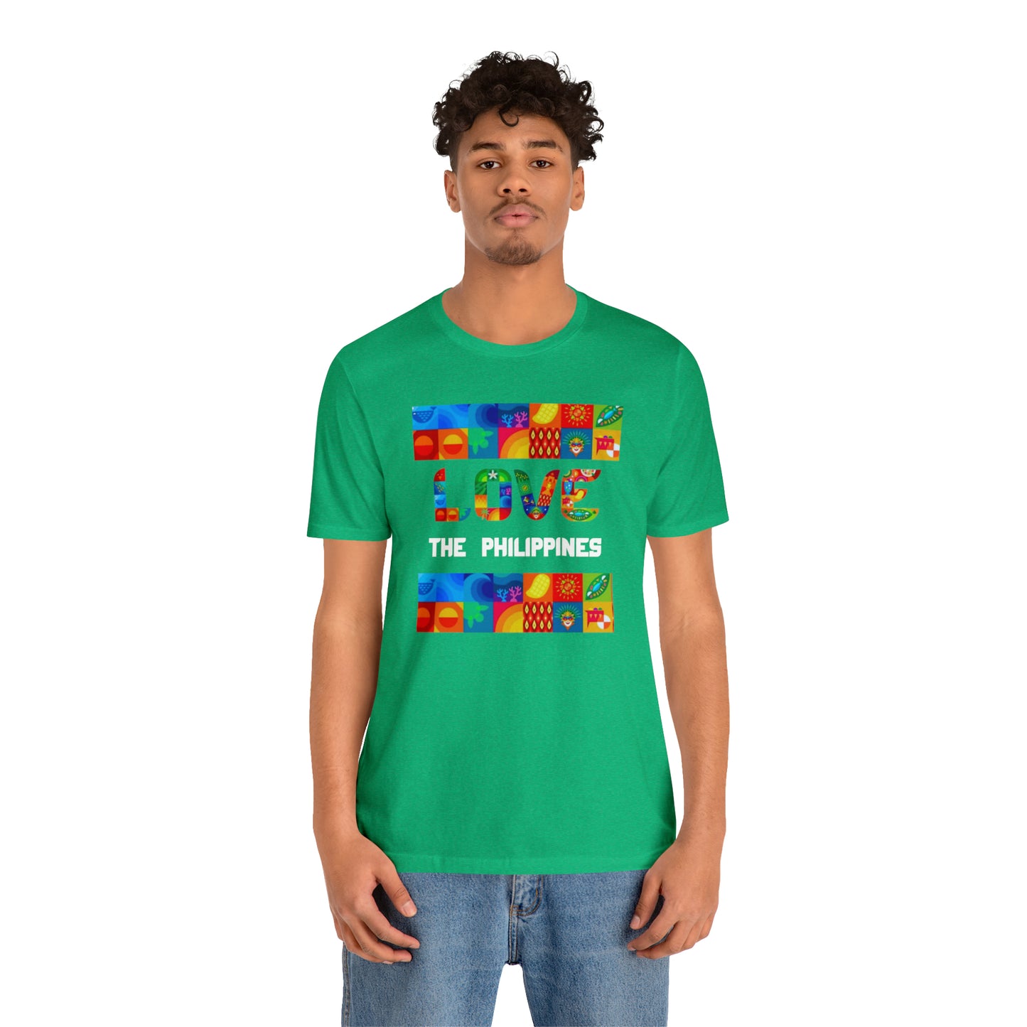 Love the Philippines Shirt , Filipino Shirt, Pinoy Shirt, Philippine Apparel
