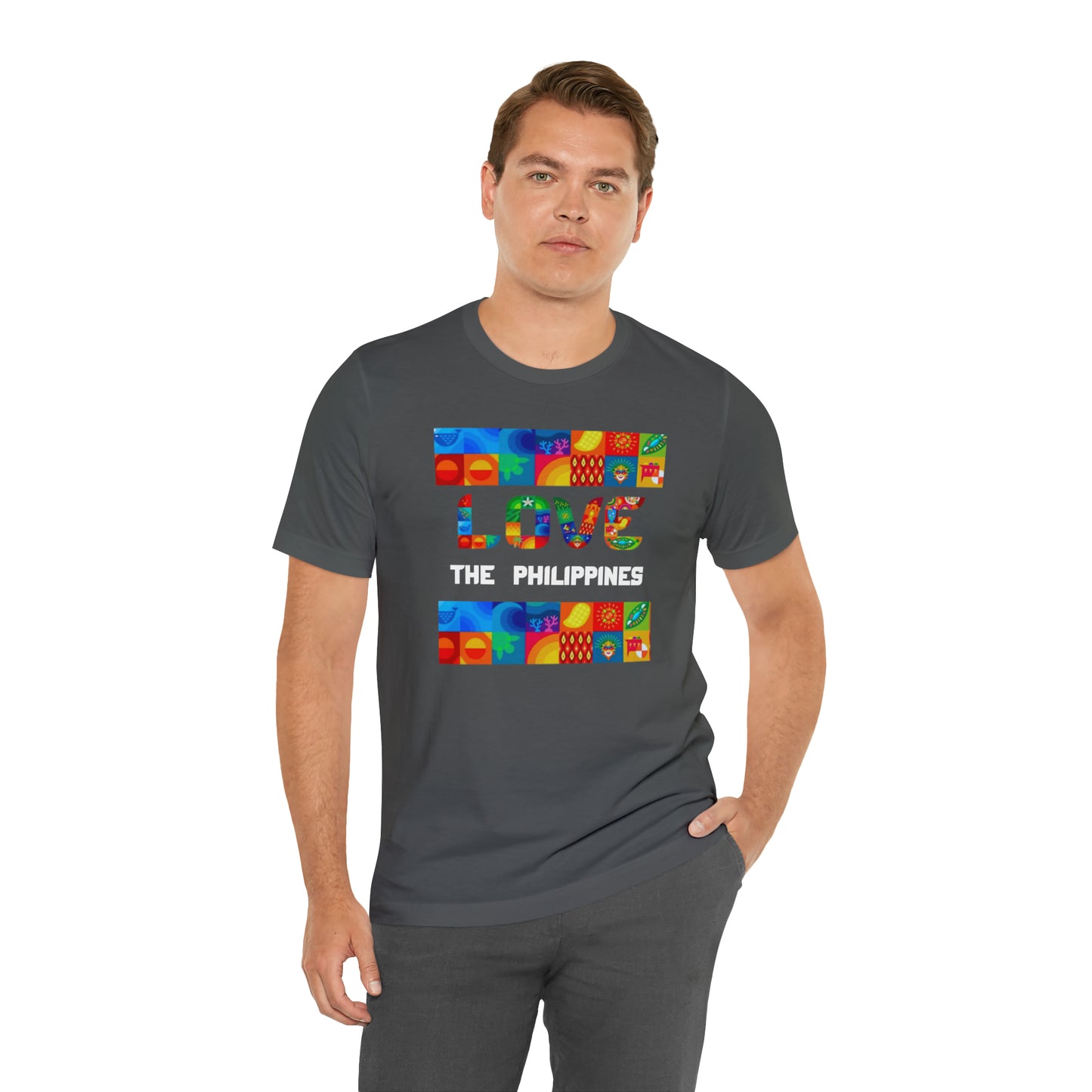 Love the Philippines Shirt , Filipino Shirt, Pinoy Shirt, Philippine Apparel