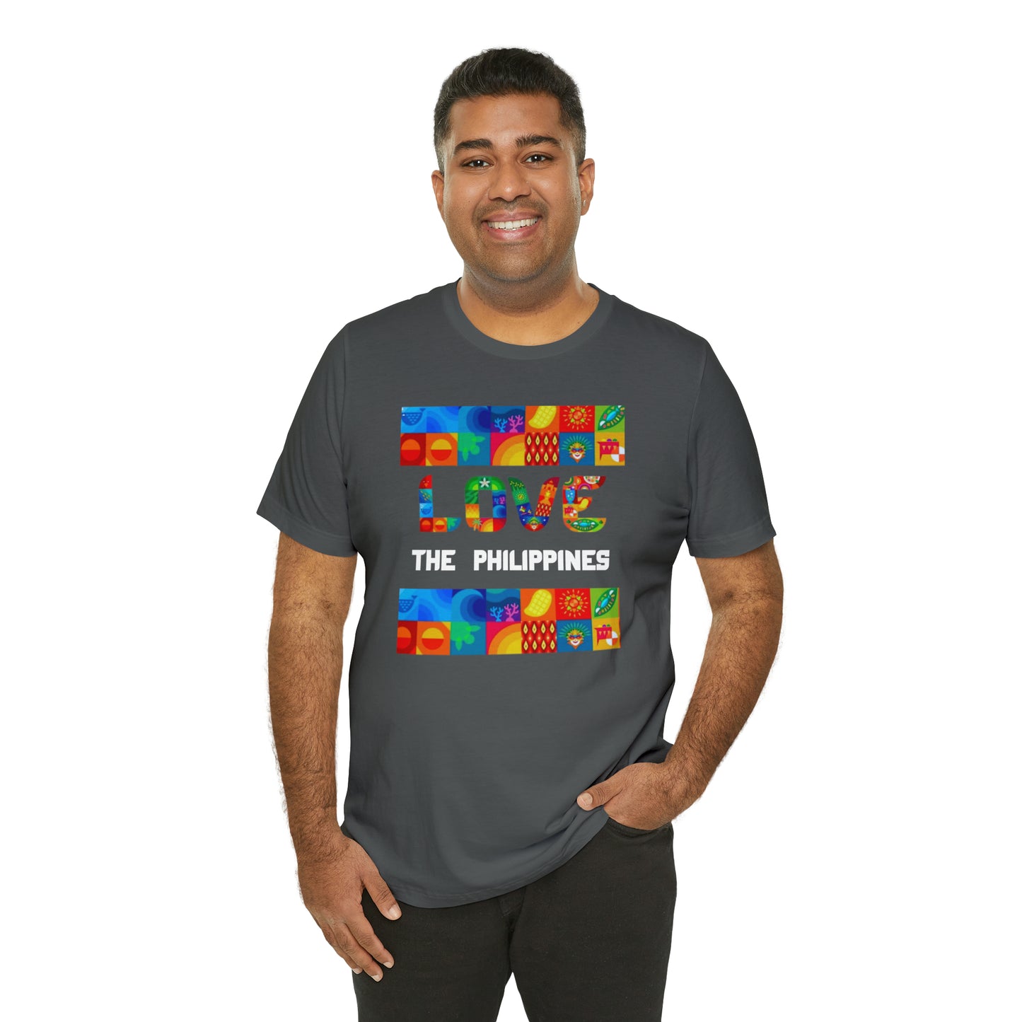 Love the Philippines Shirt , Filipino Shirt, Pinoy Shirt, Philippine Apparel