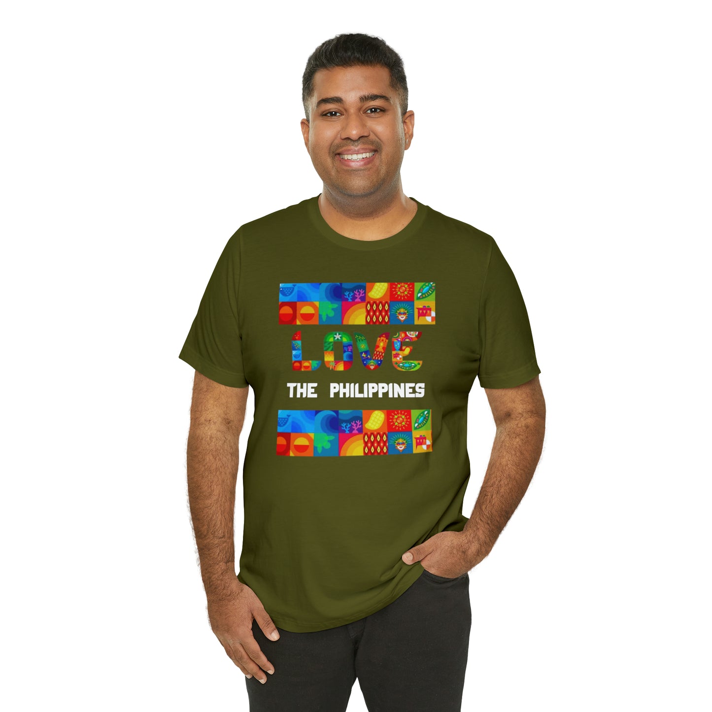 Love the Philippines Shirt , Filipino Shirt, Pinoy Shirt, Philippine Apparel
