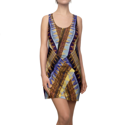 Philippines Filipino Batik Inspired Racerback Dress | Multi Cultural dress | Philippine American friendship Day Attire