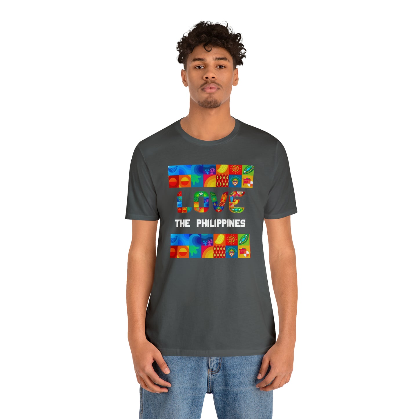 Love the Philippines Shirt , Filipino Shirt, Pinoy Shirt, Philippine Apparel
