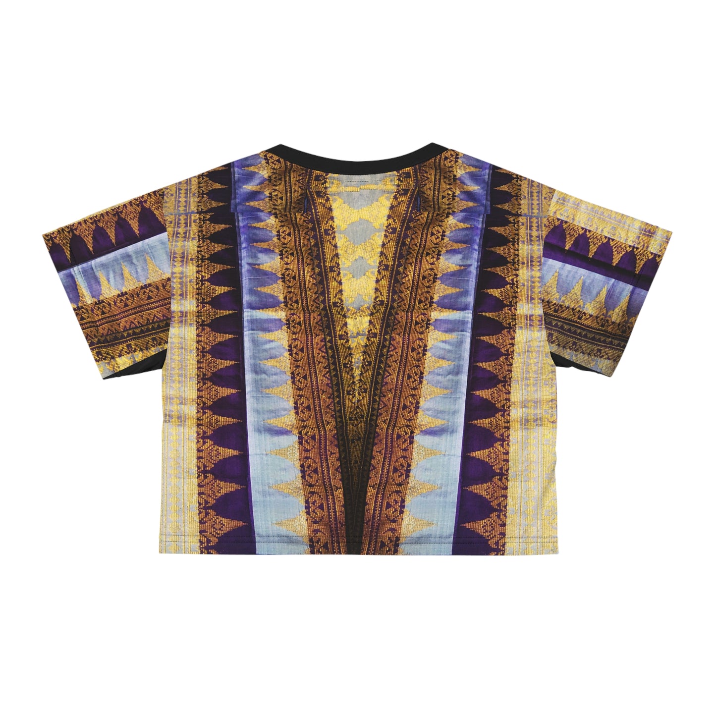 Philippines Filipino Mindanao batik Inspired Crop top tee for ladies.