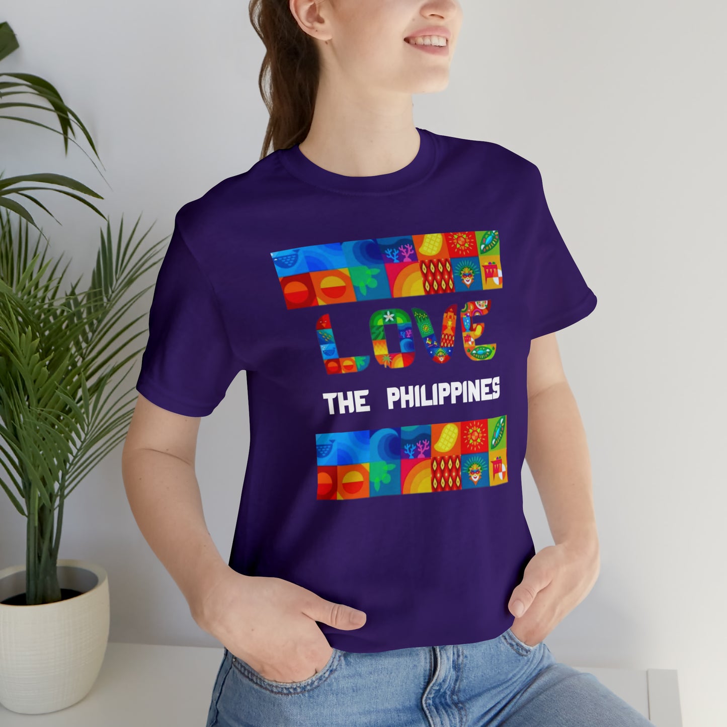 Love the Philippines Shirt , Filipino Shirt, Pinoy Shirt, Philippine Apparel