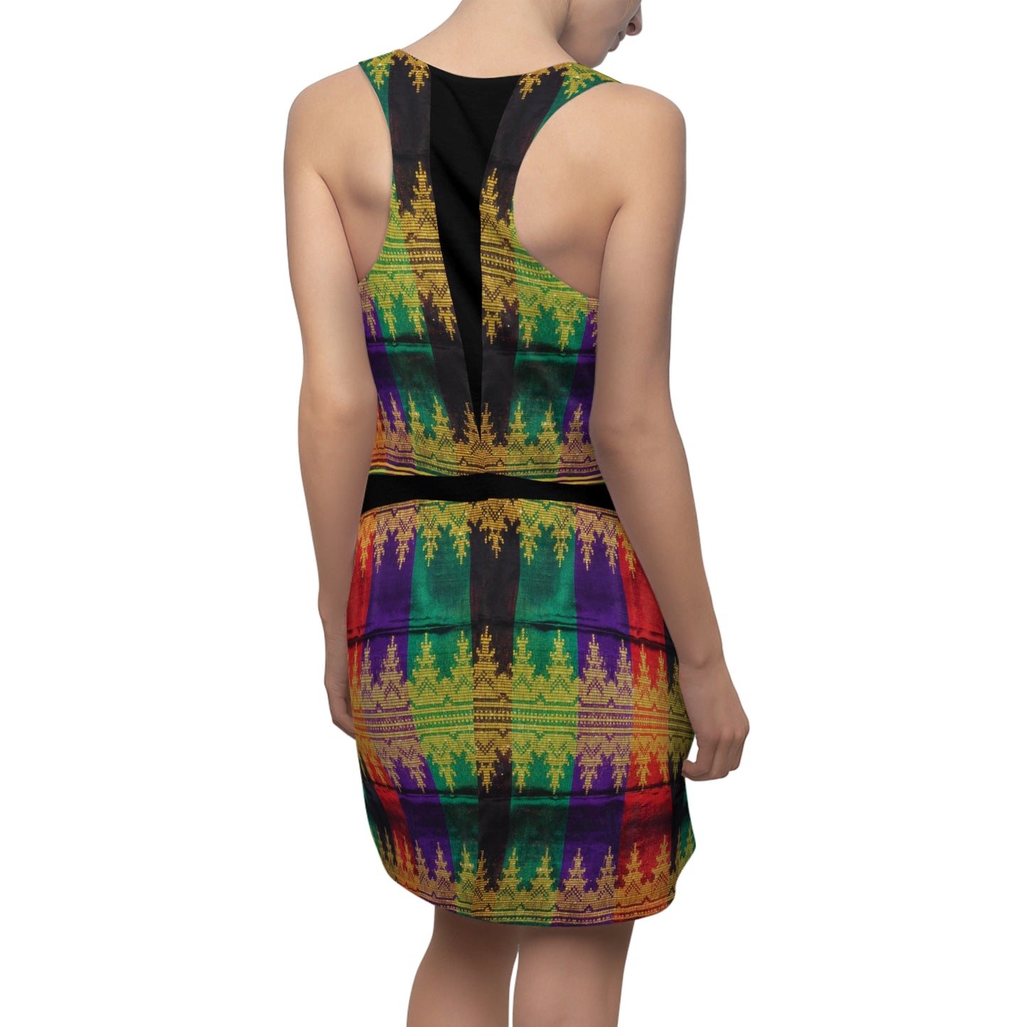 Philippines Filipino Crisply PRINTED Batik Inspired Racerback Dress | Multi Cultural dress | Philippine Independence Day Attire