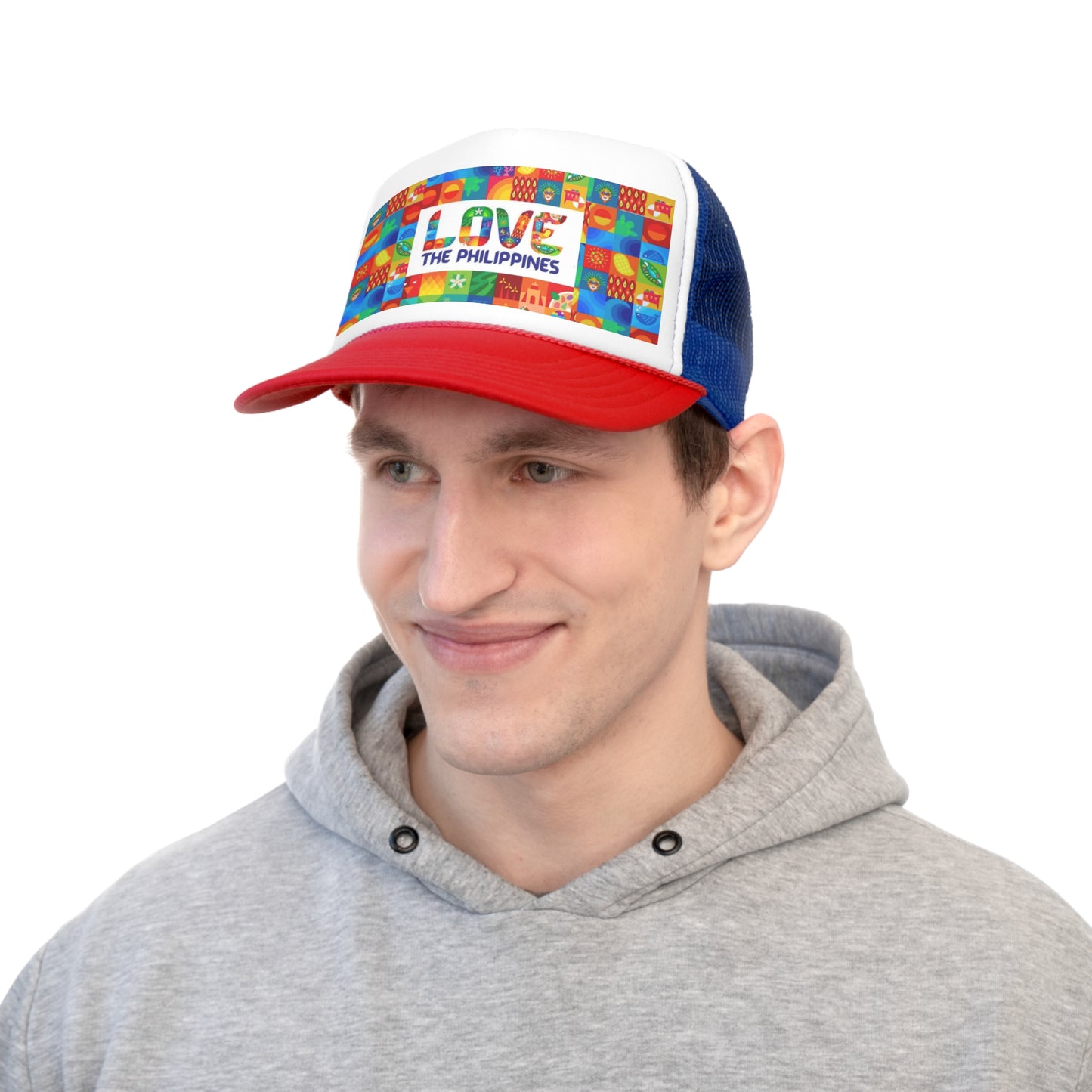 Philippines Filipino " Love The Philippines "Trucker Caps | Love the Philippines Hat
