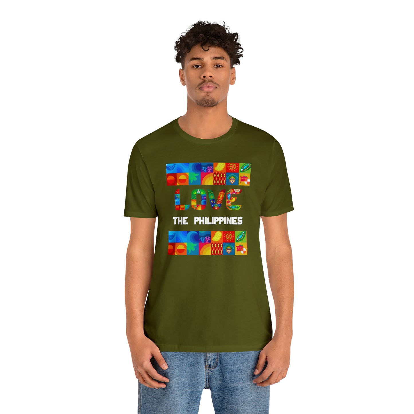 Love the Philippines Shirt , Filipino Shirt, Pinoy Shirt, Philippine Apparel