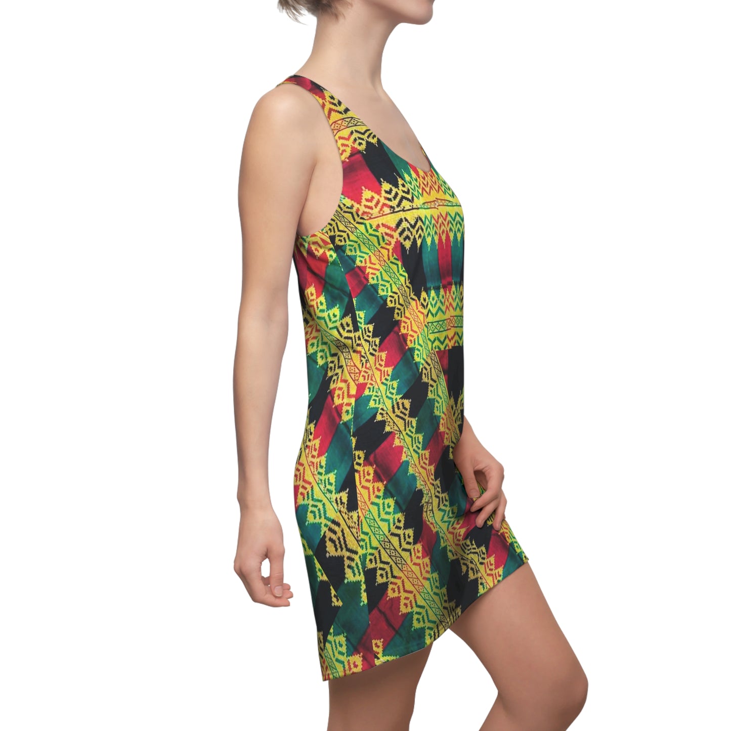 Philippines Filipino Batik inspired Racerback Dress | Multi Cultural dress | Philippine Day Attire| Summer dress