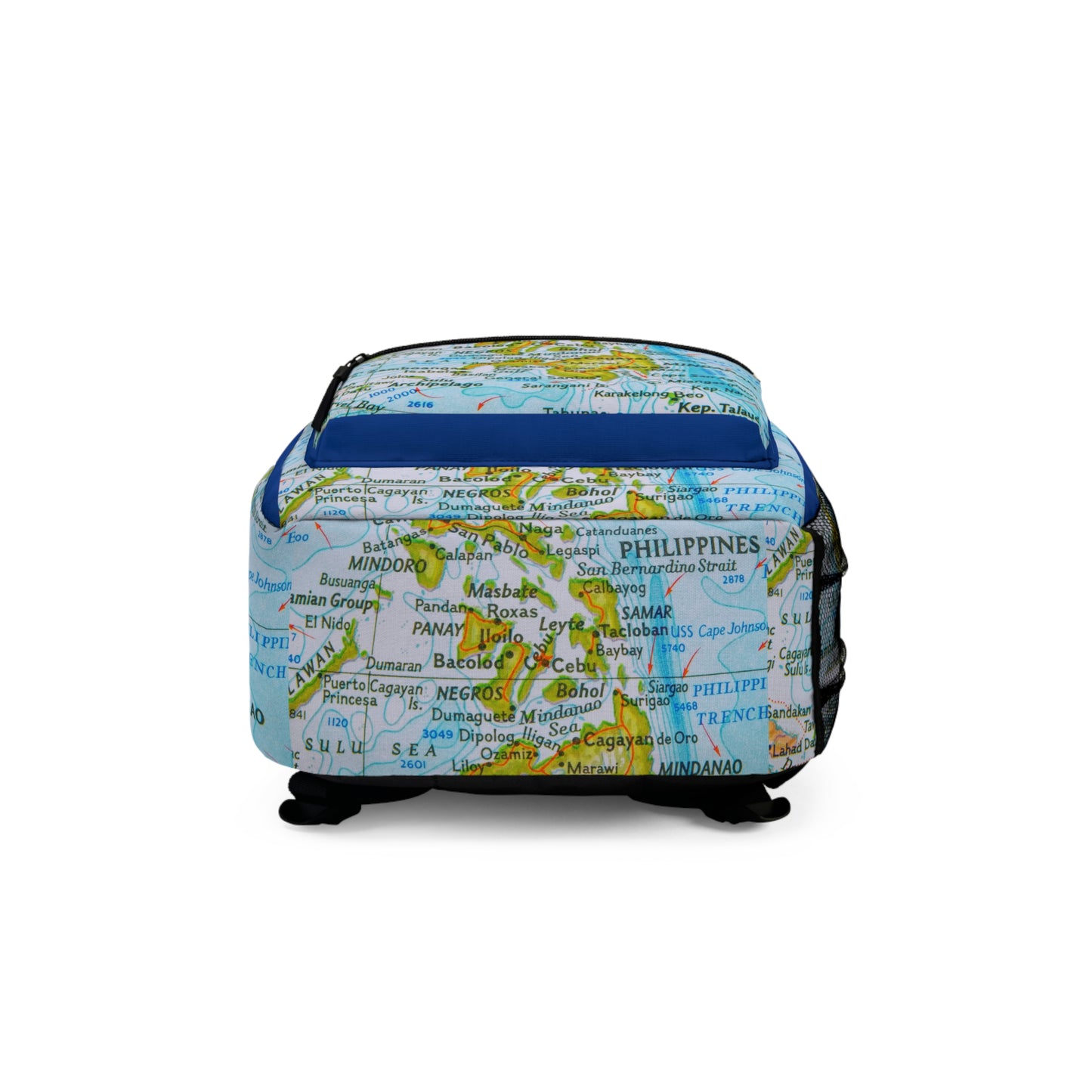 Personalized Philippine Map Backpack | Filipino Map Bag | Crisply Printed Durable backpack |