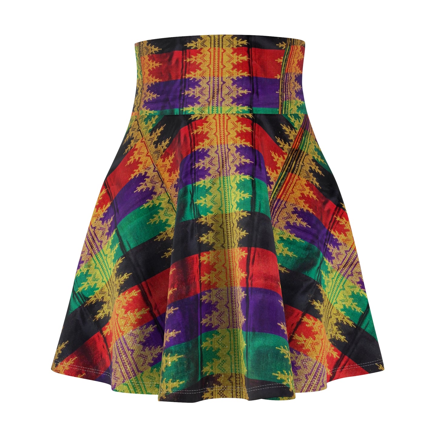 Philippines Filipino Crisply PRINTED Batik Inspired Skater Skirt | Muliti cultural Philippine Filipino Attire | Independence Day Attire