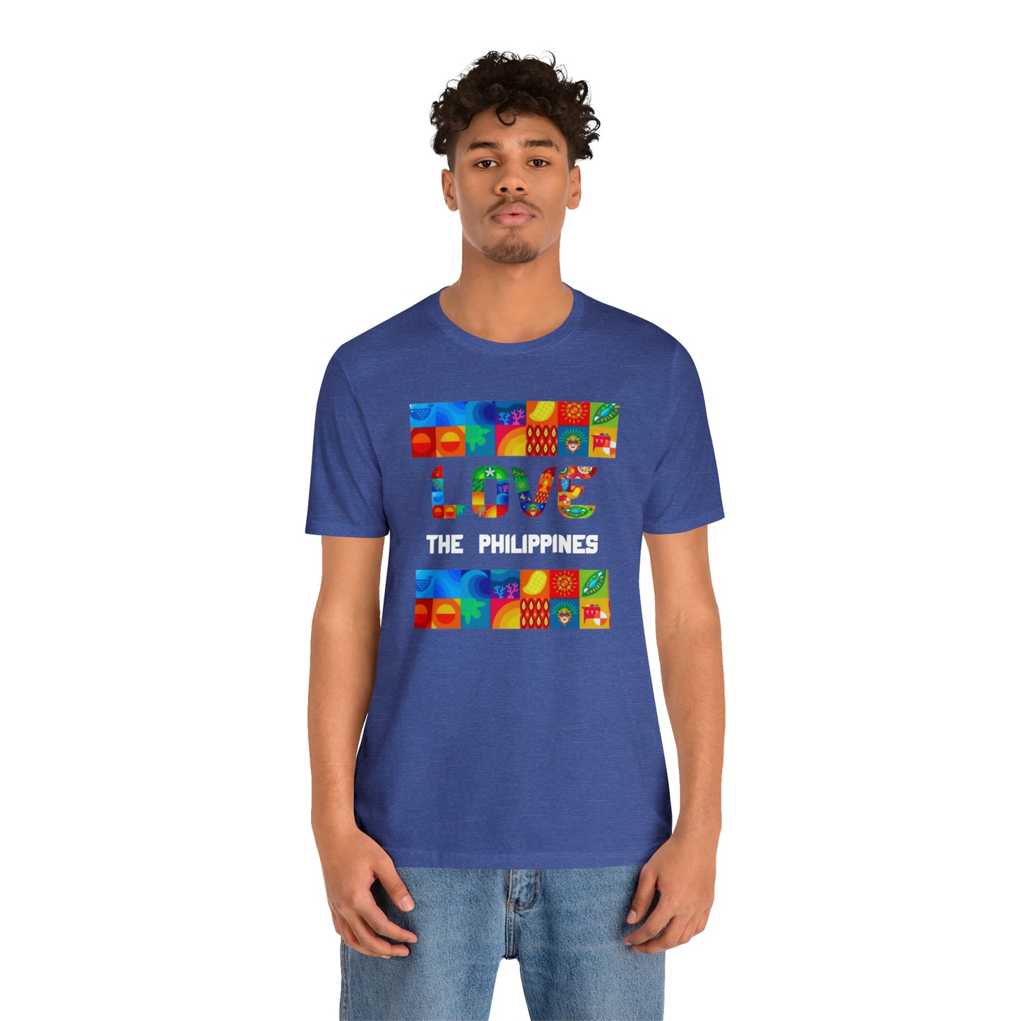 Love the Philippines Shirt , Filipino Shirt, Pinoy Shirt, Philippine Apparel